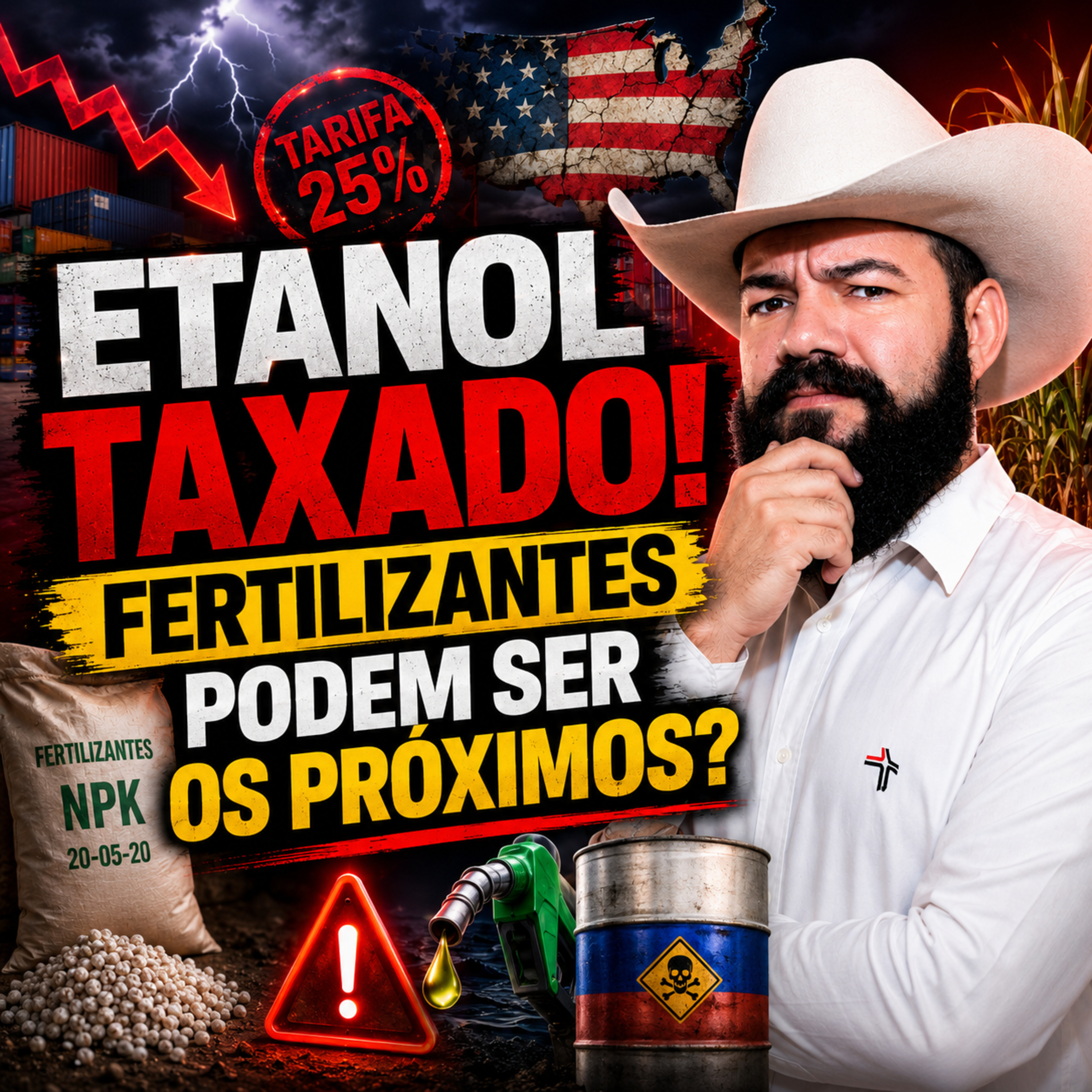 EUA taxam Etanol e a possibilidade de taxação aos Fertilizantes episode artwork