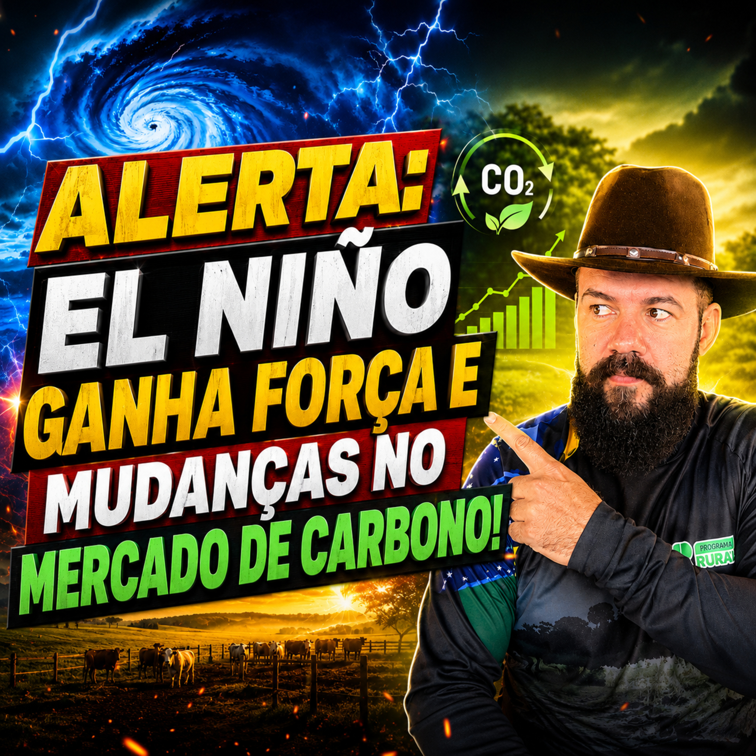 ALERTA: El Niño Ganha Força e; Mudanças no Mercado de Carbono! episode artwork