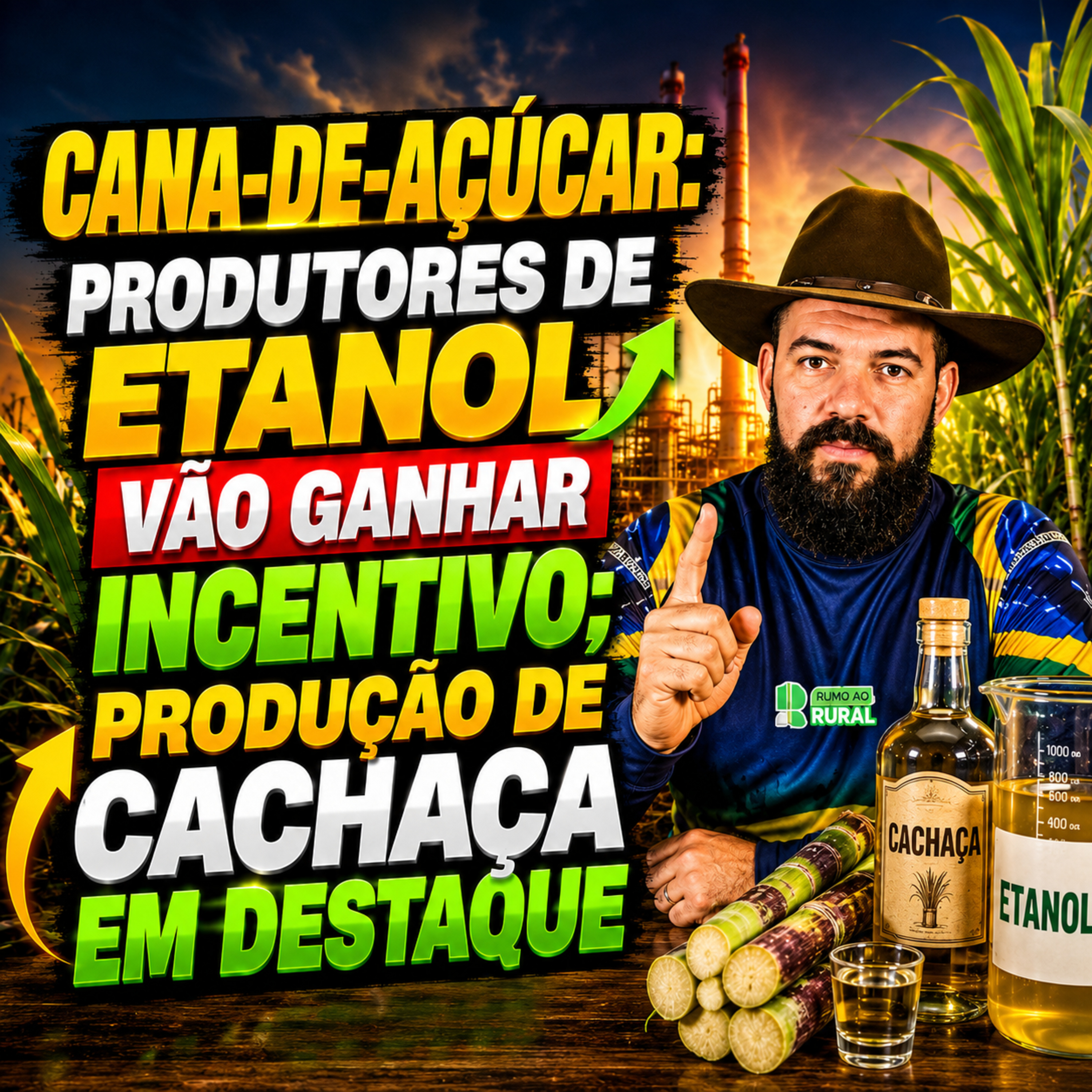 Cana-de-açúcar: Produtores de etanol vão ganhar incentivo; produção de cachaça em destaque episode artwork