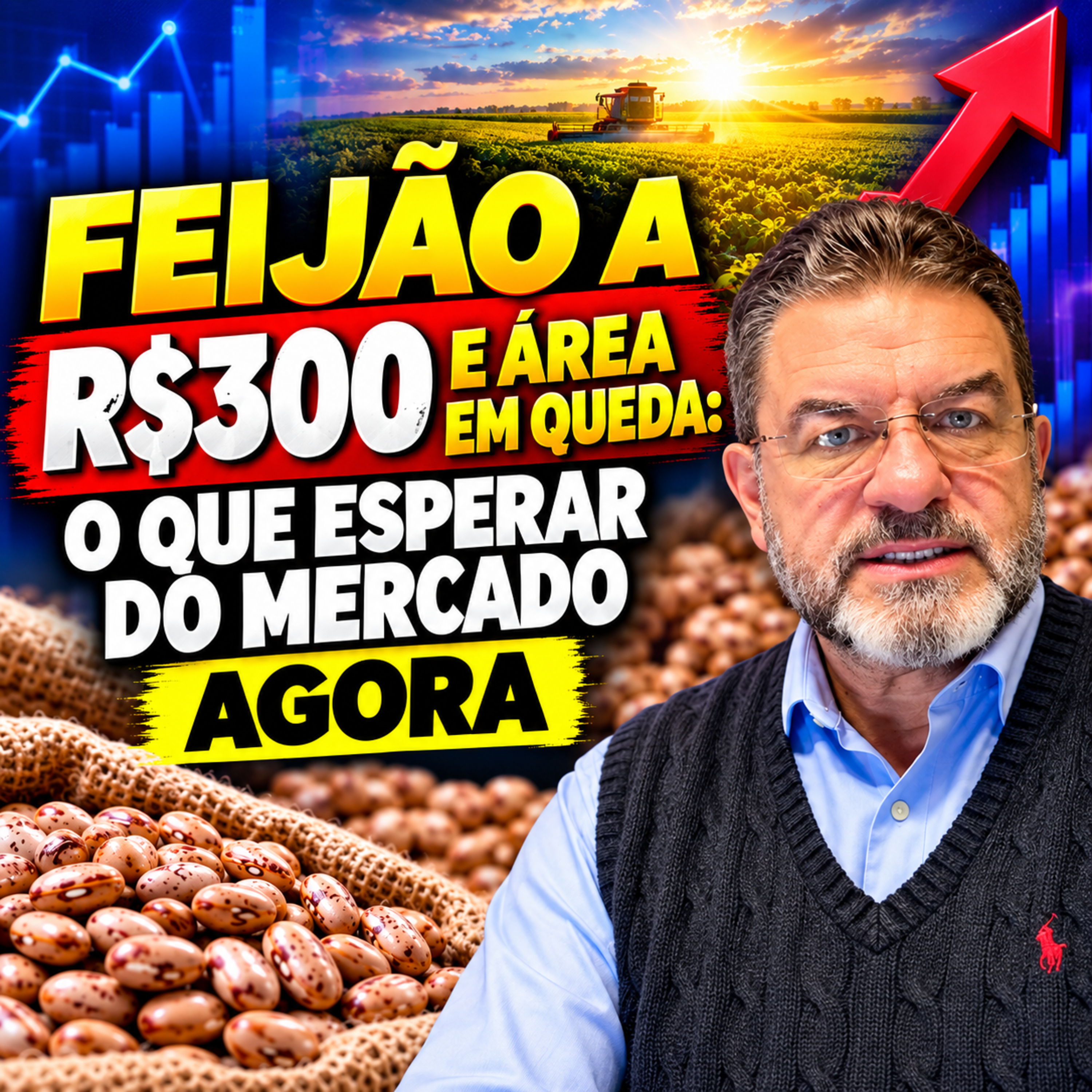 FEIJÃO a R$300 e Área em Queda: O Que Esperar do Mercado Agora episode artwork