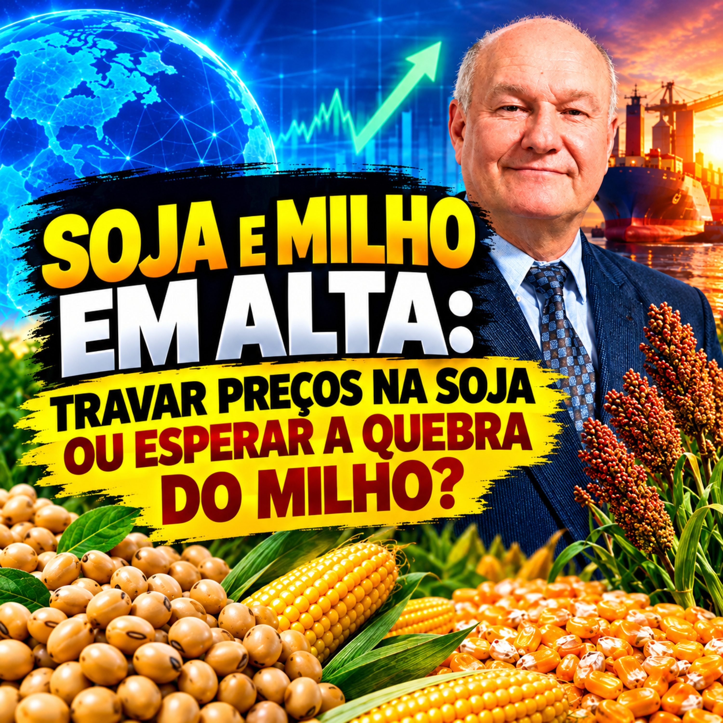 Soja E Milho Em Alta: Travar Preços na Soja ou Esperar a Quebra do Milho? episode artwork