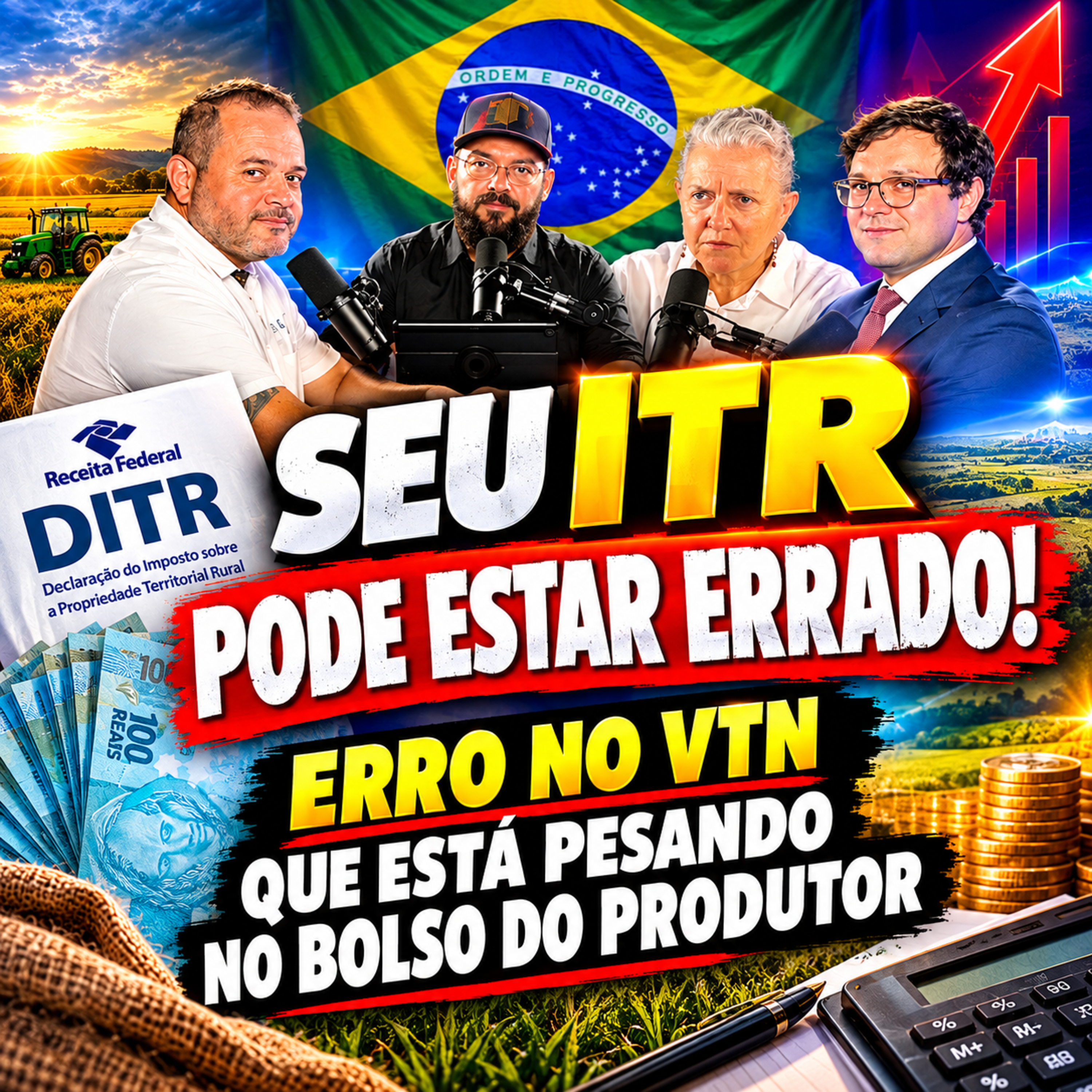 Seu ITR pode estar ERRADO! Erro no VTN que está pesando no bolso do produtor episode artwork