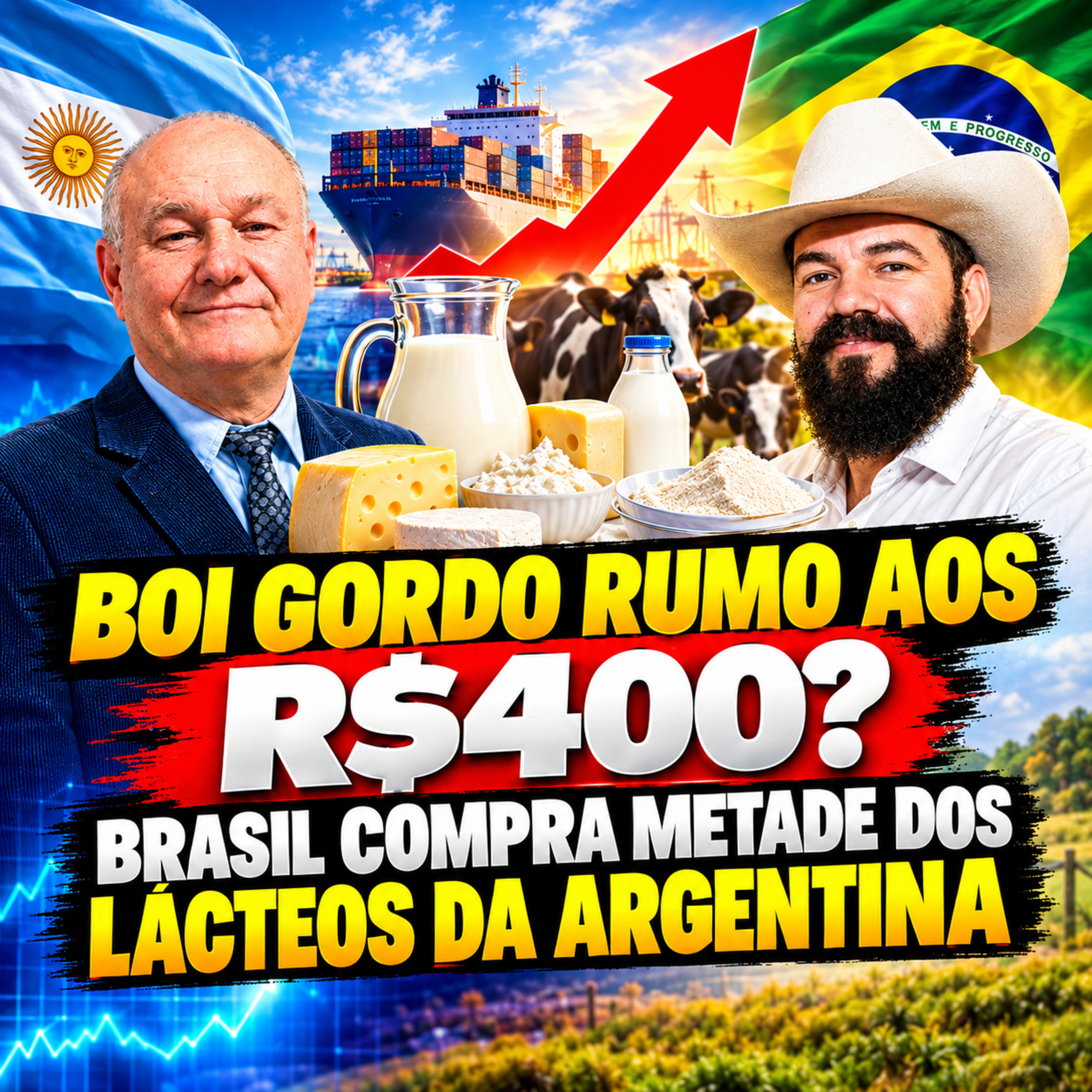 Boi Gordo Rumo aos R$400? Brasil Compra metade dos Lácteos da Argentina episode artwork