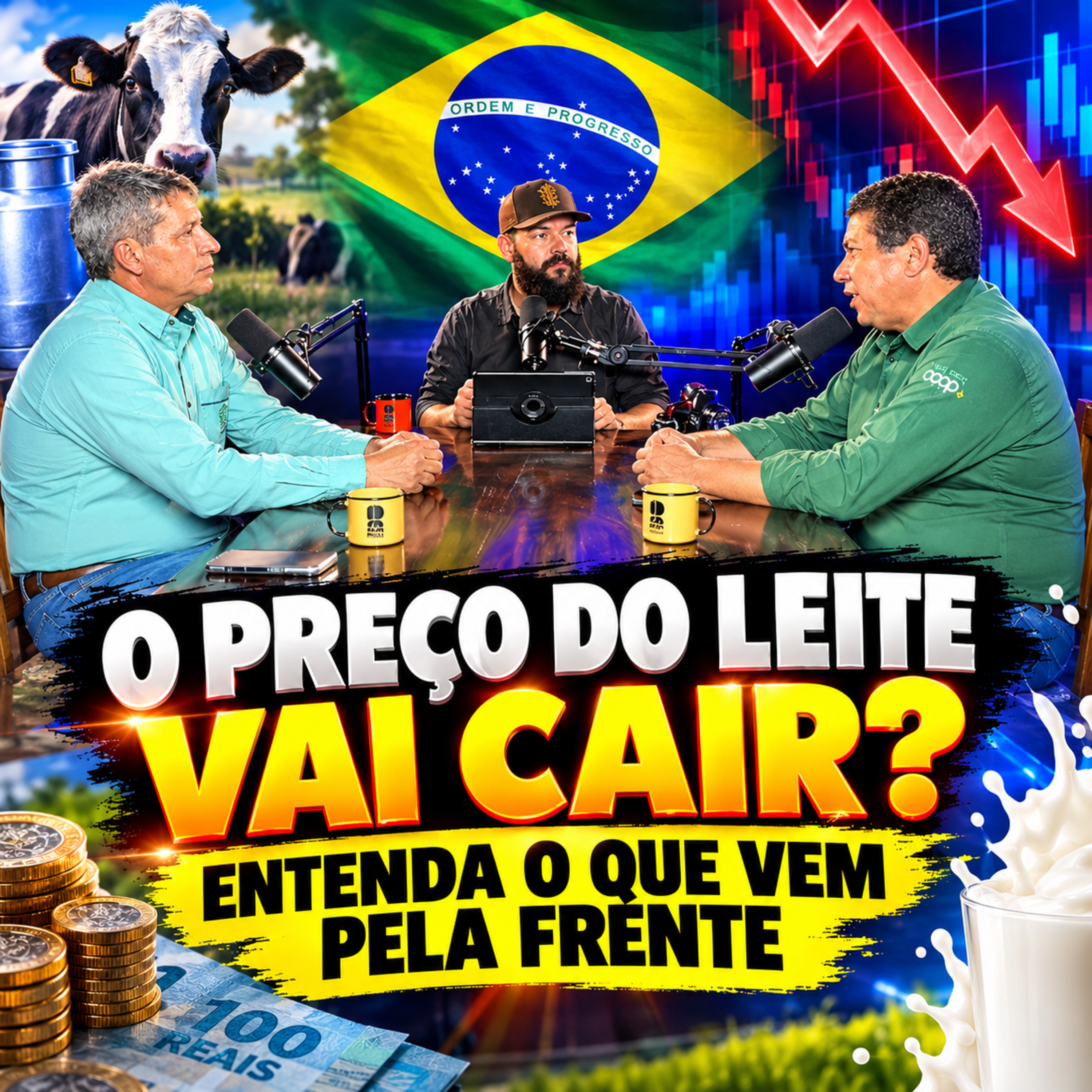 O PREÇO DO LEITE VAI CAIR? Entenda o que vem pela frente episode artwork
