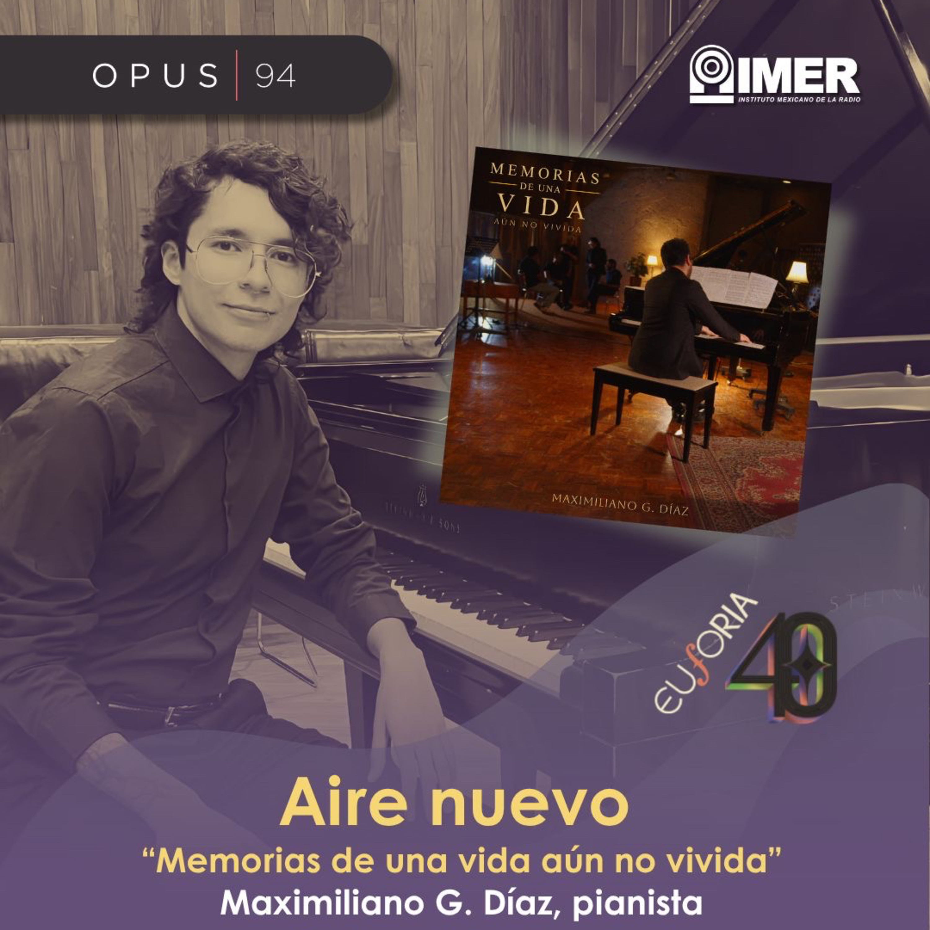 AIRE NUEVO - Ep. 51 - Novedades discográficas 2026 - Maximiliano G. Díaz presenta su nuevo CD  episode artwork