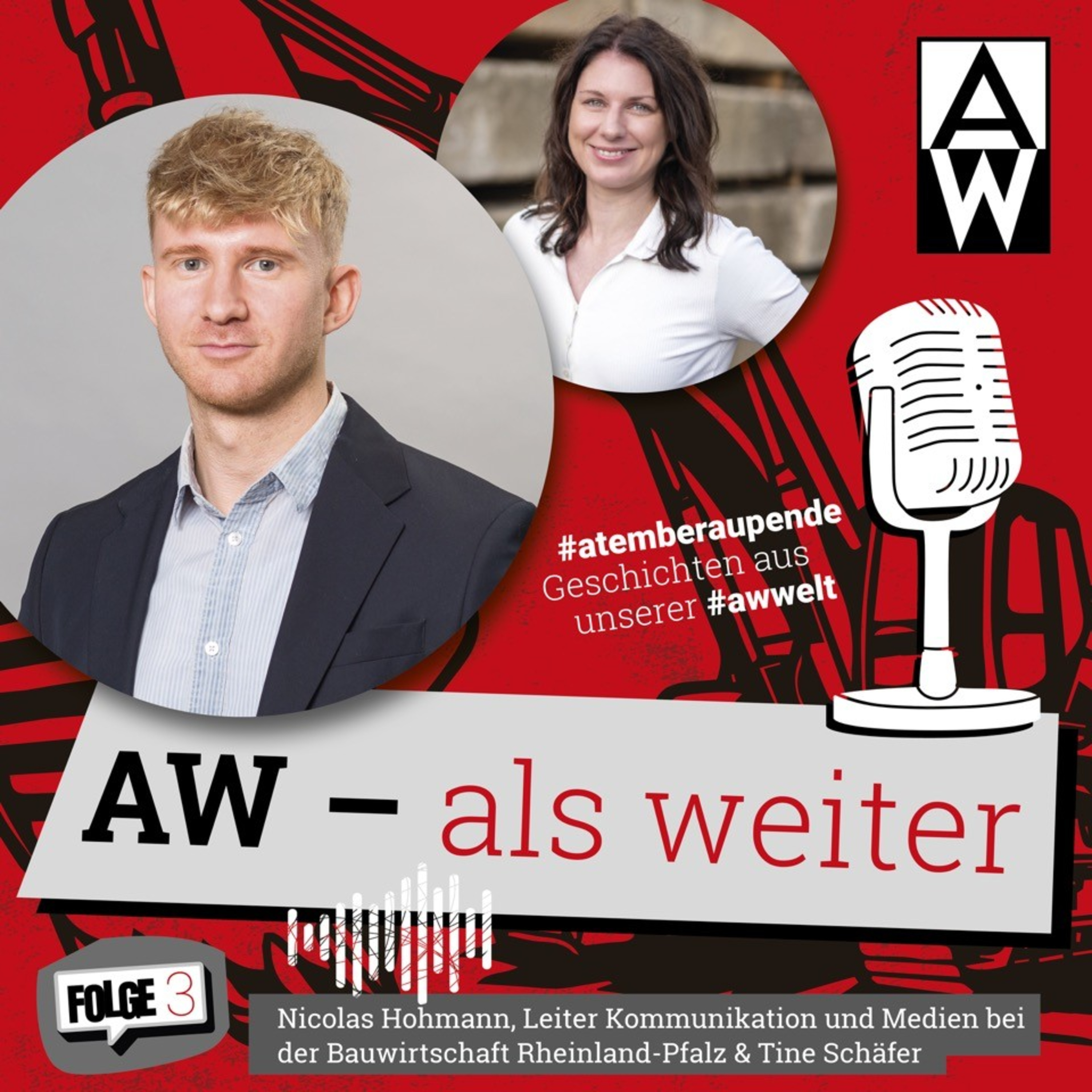 Folge 3 - Bauwirtschaft Rheinland-Pfalz Pressesprecher Nicolas Hohmann episode artwork