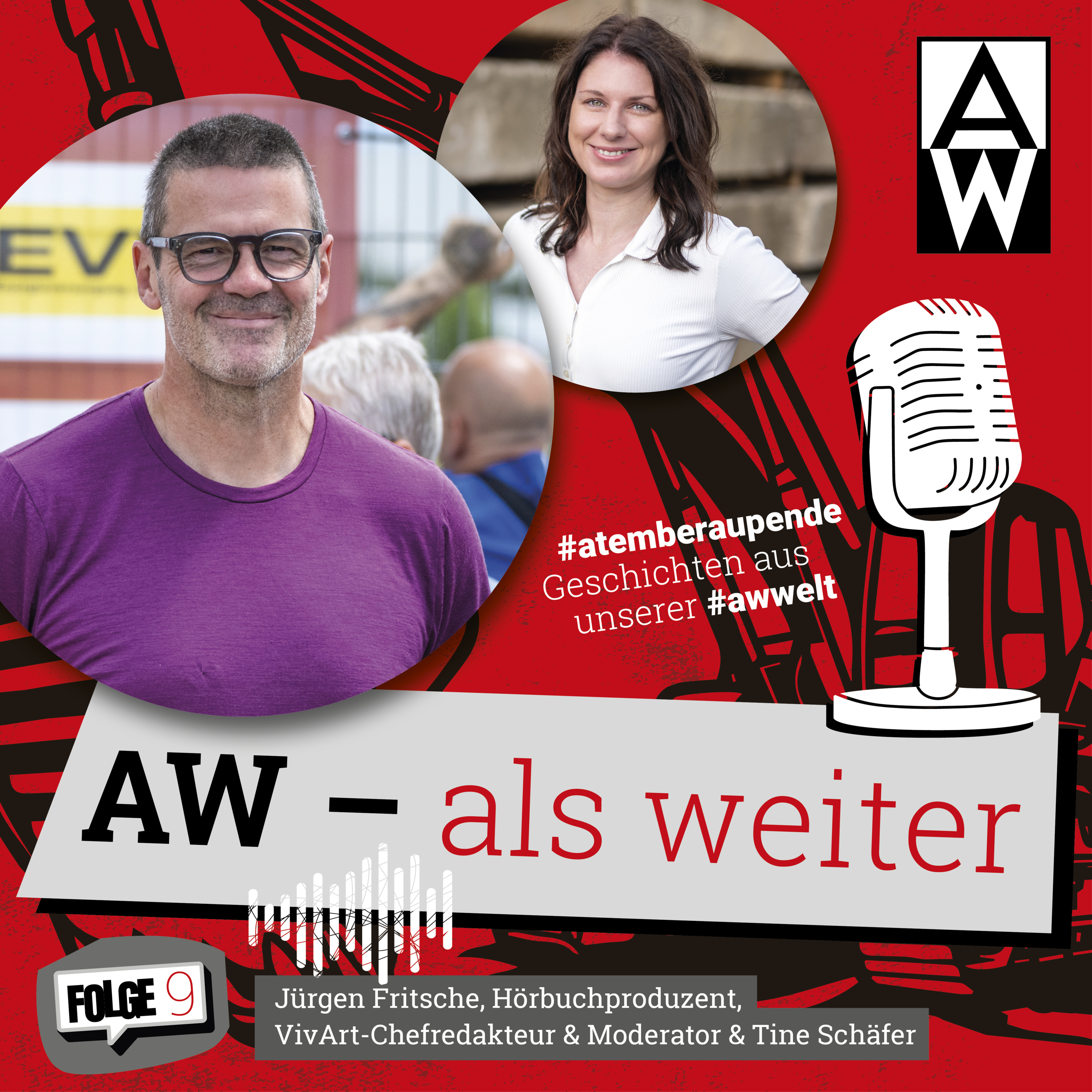 Folge 9 - Hörbuchproduzent, VivArt-Chefredakteur & Moderator Jürgen Fritsche episode artwork