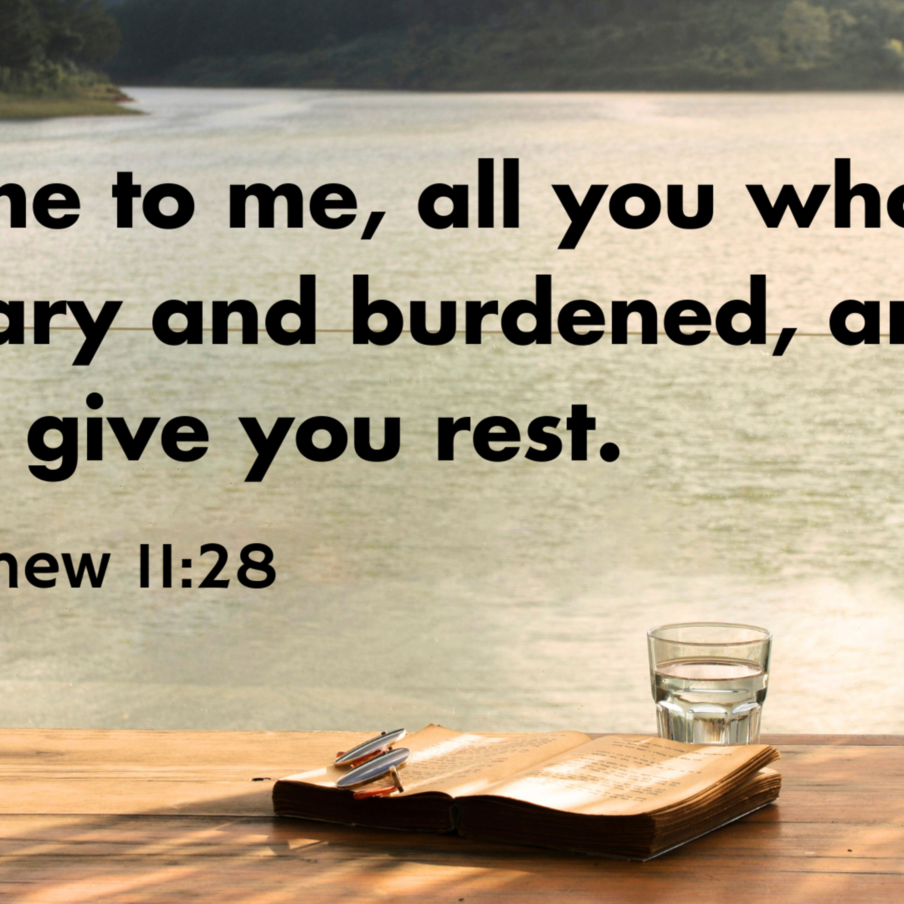 Genesis 2:1-3; Matthew 11:28-30 - Beginnings: Rest episode artwork