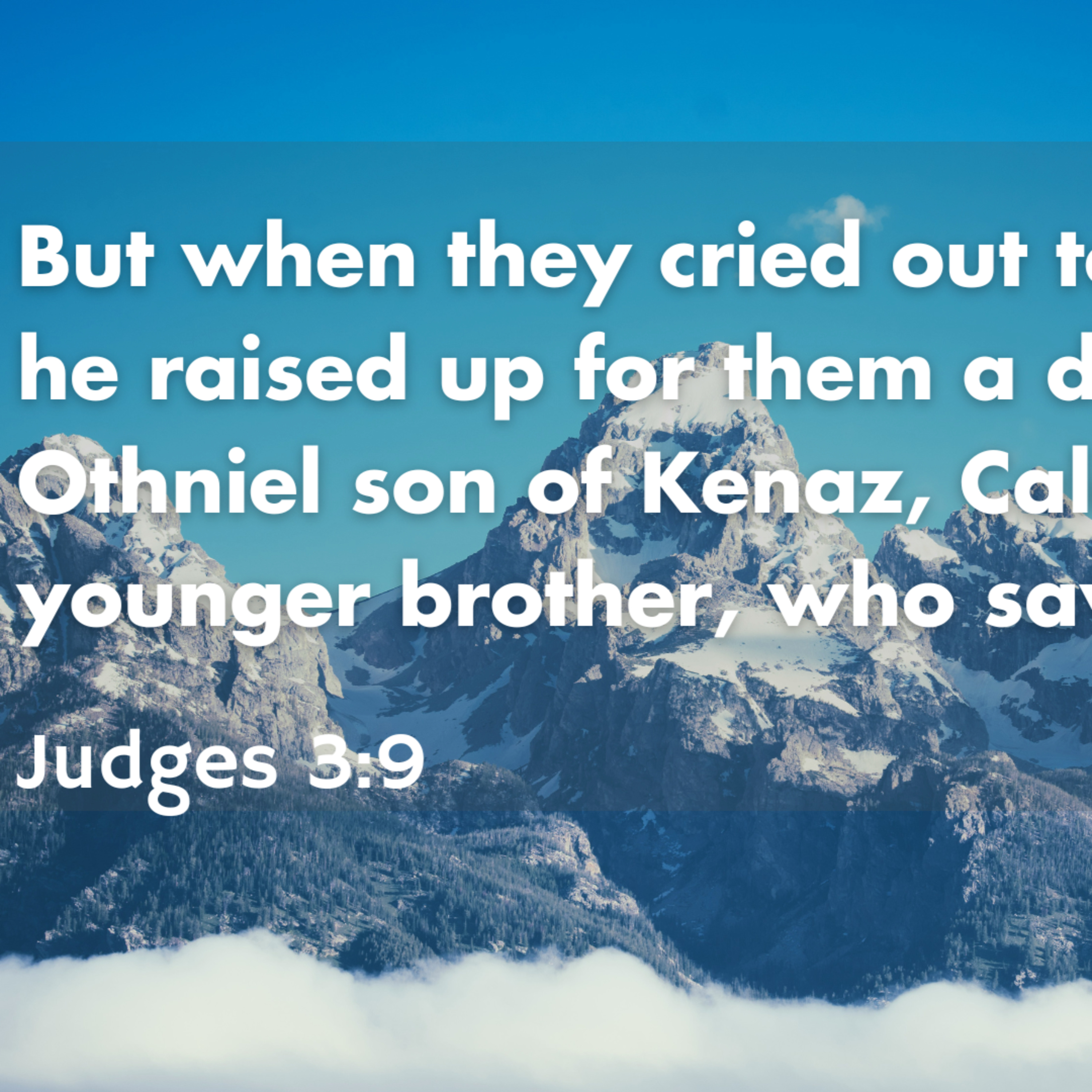 Judges 3:7-11 - Judges: Forgetting God (Othniel) episode artwork