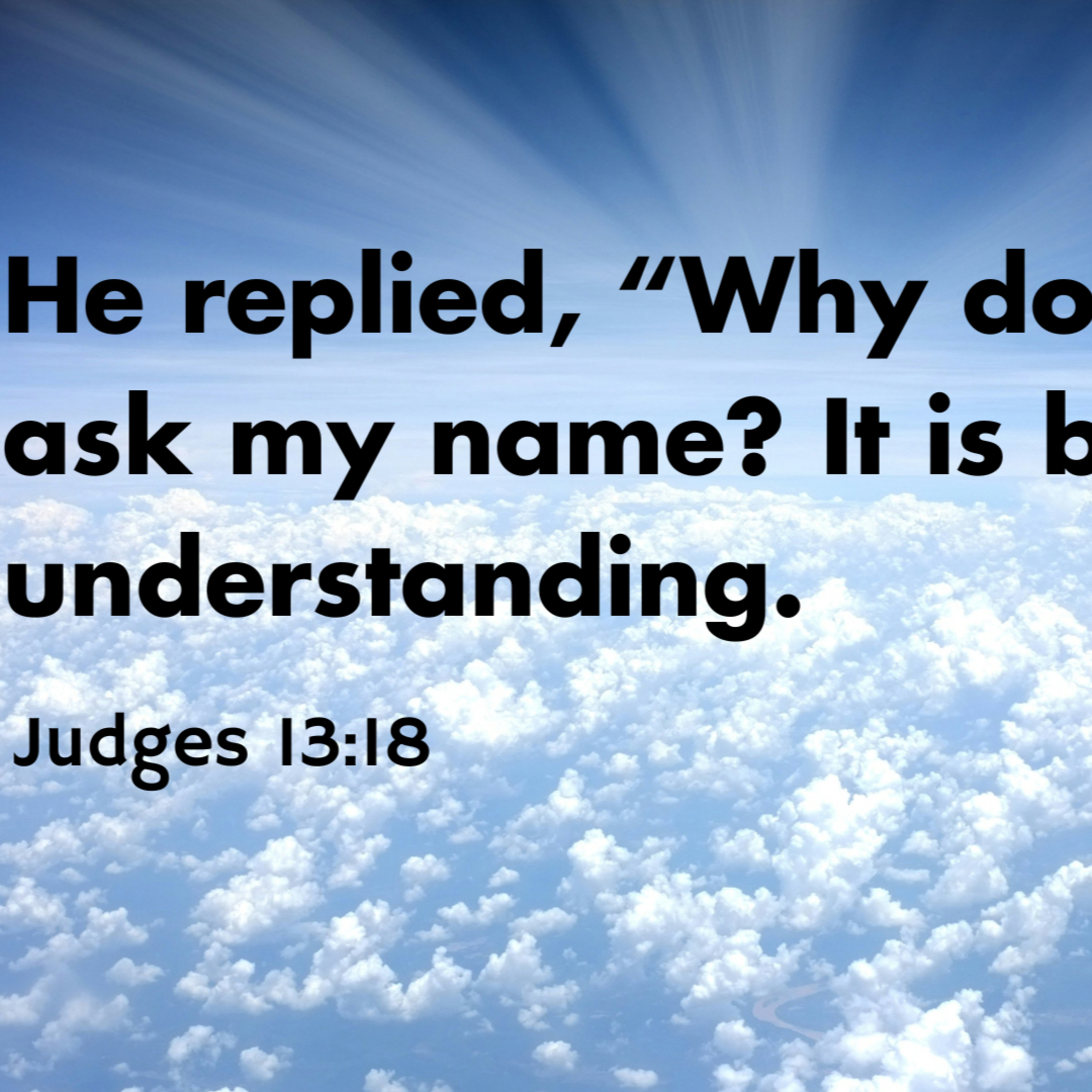 Judges 13:1-25 - Judges: Grace in the Barren Land episode artwork