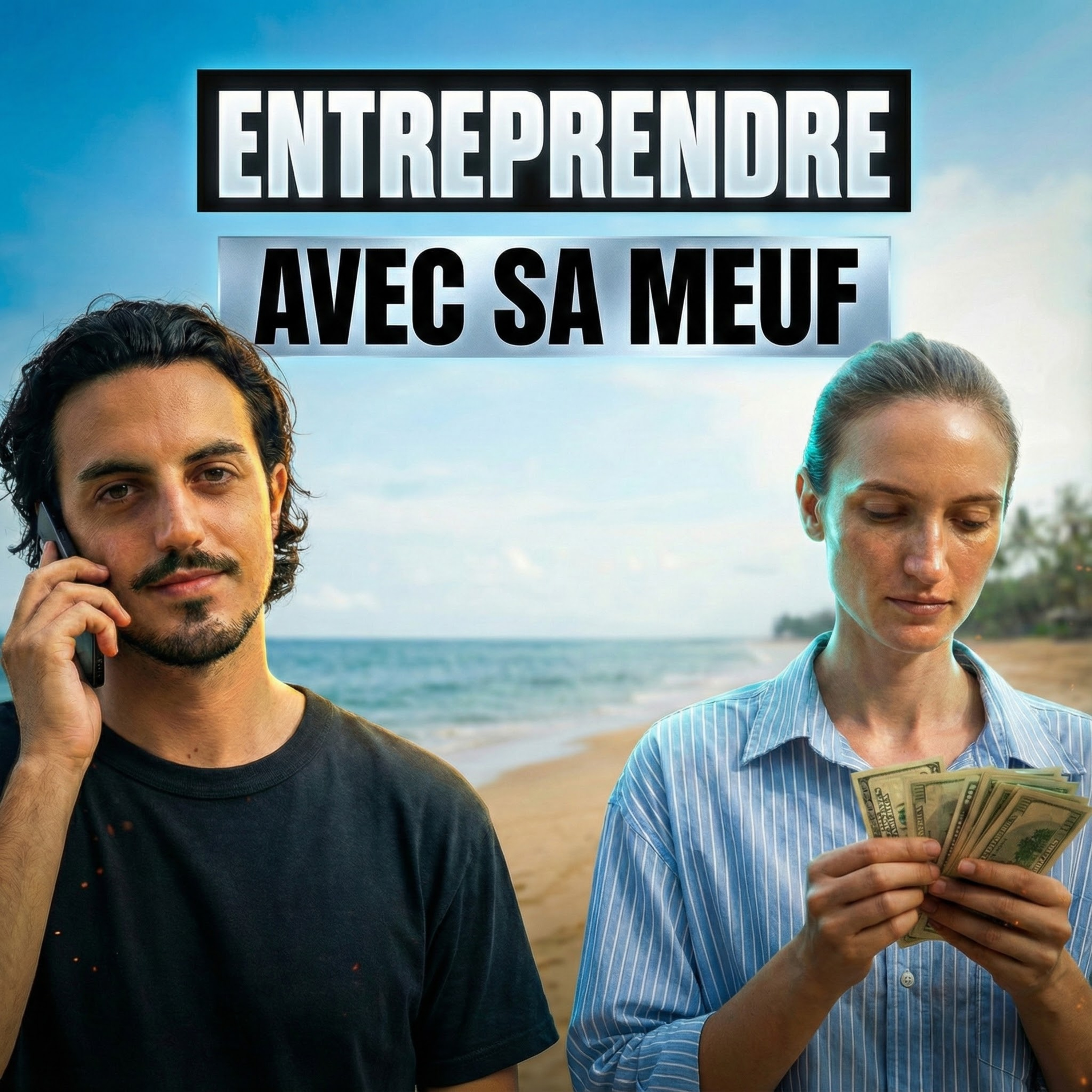 Entrepreneur nomade, il monte un empire avec sa femme - avec ‪Mathieu Faraco