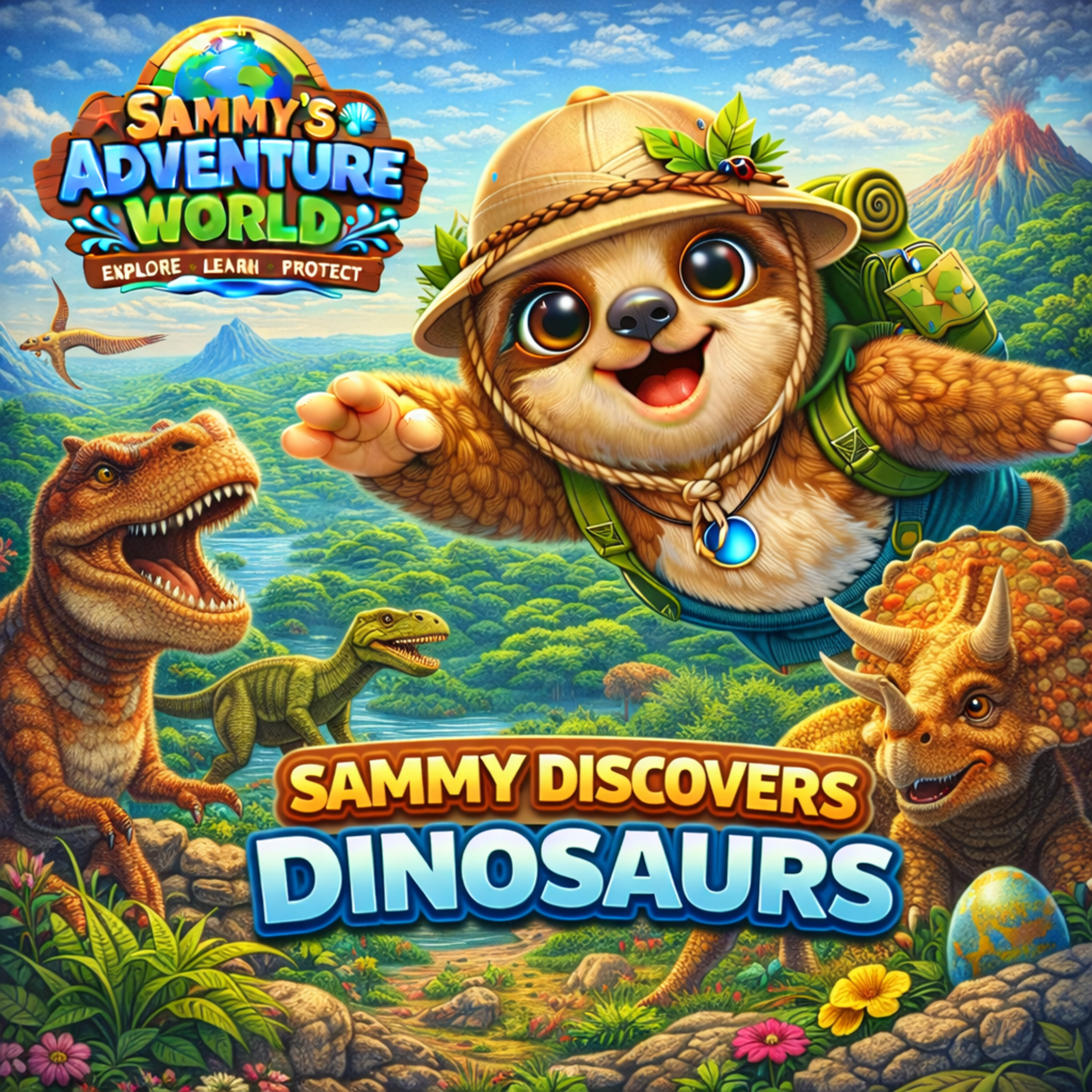 🦖 Sammy Discovers Dinosaurs 🦕 episode artwork
