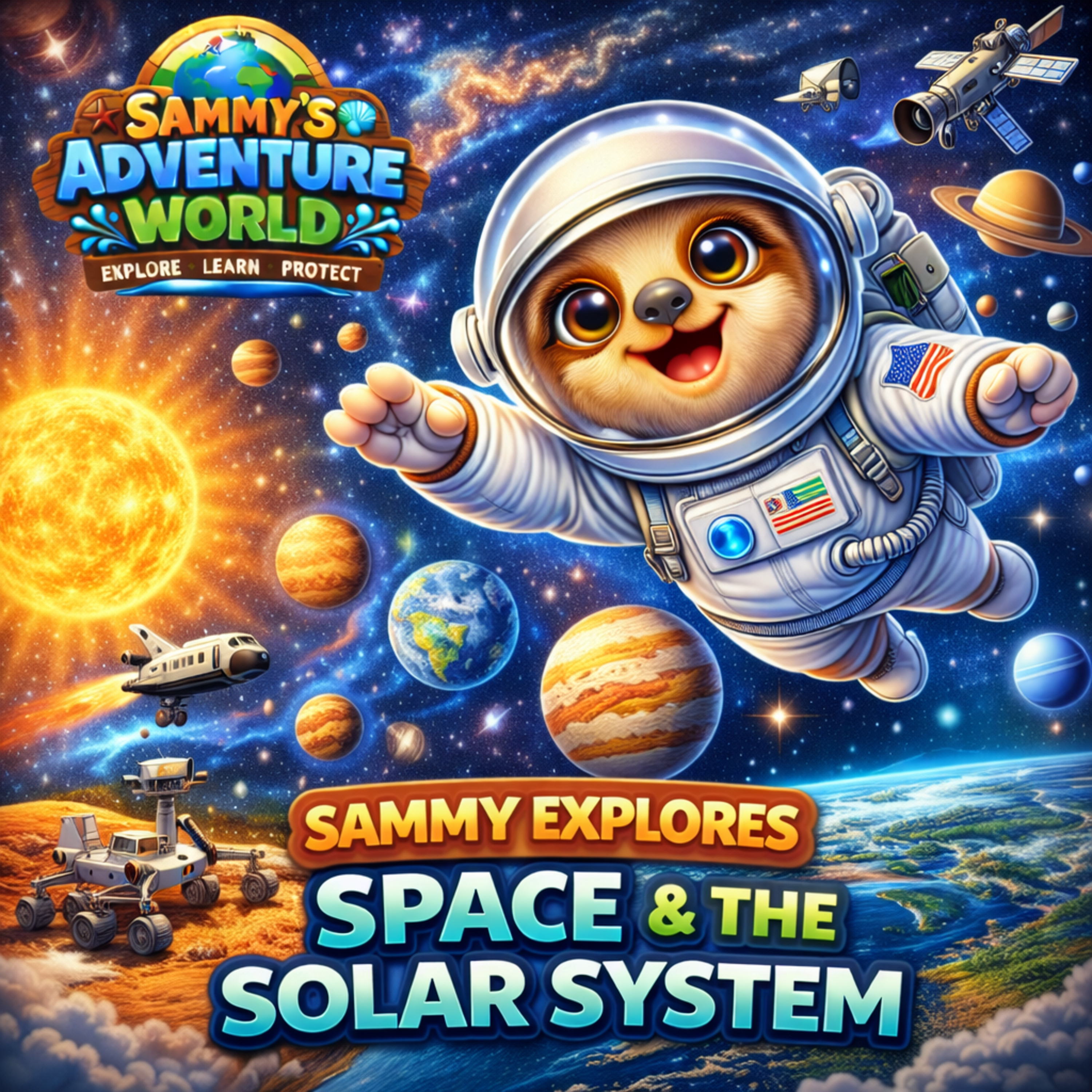 Sammy Explores Space & the Solar System episode artwork