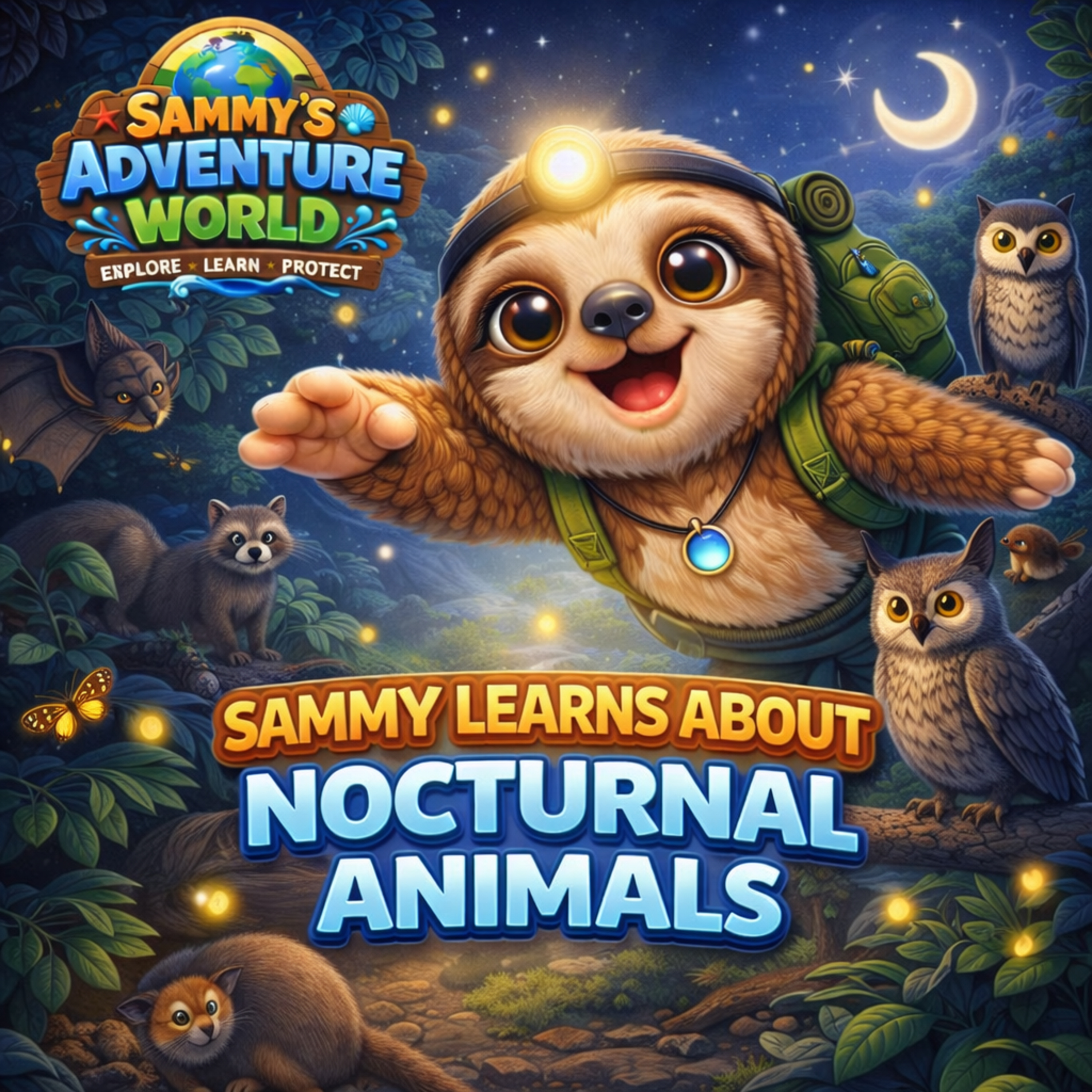 🦥 Sammy Sloth’s Adventure World Podcast 🌎