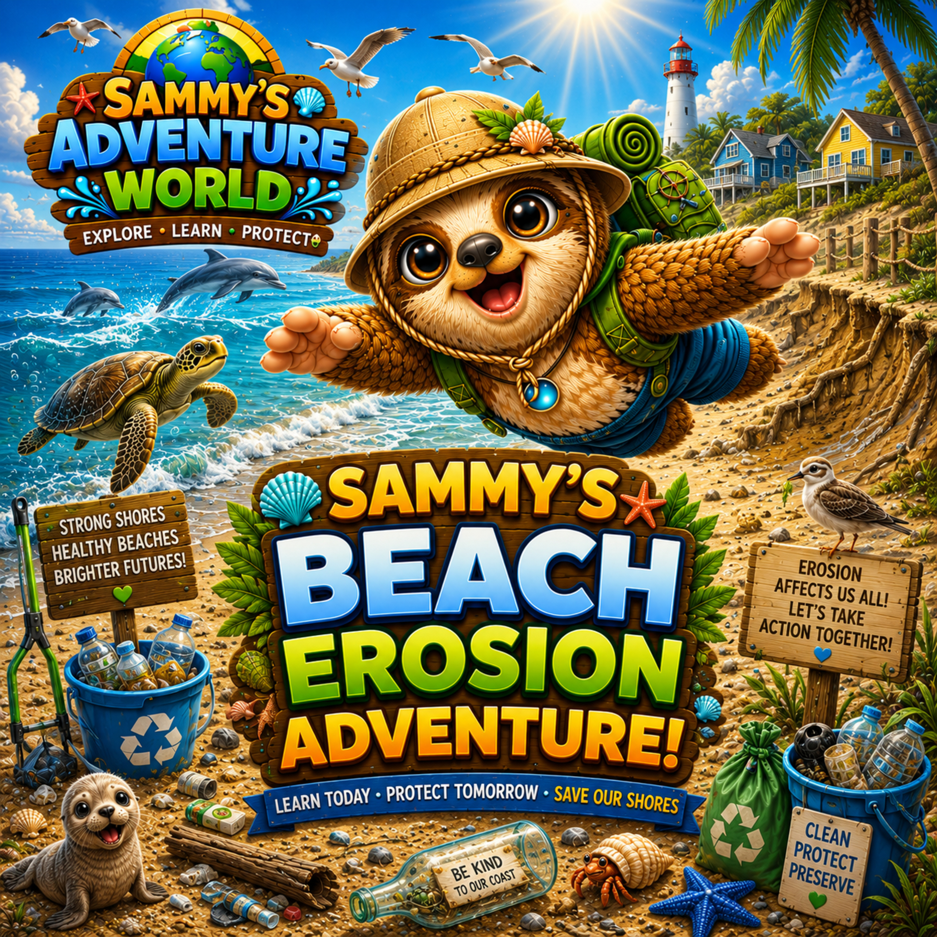 🦥 Sammy Sloth’s Adventure World Podcast 🌎