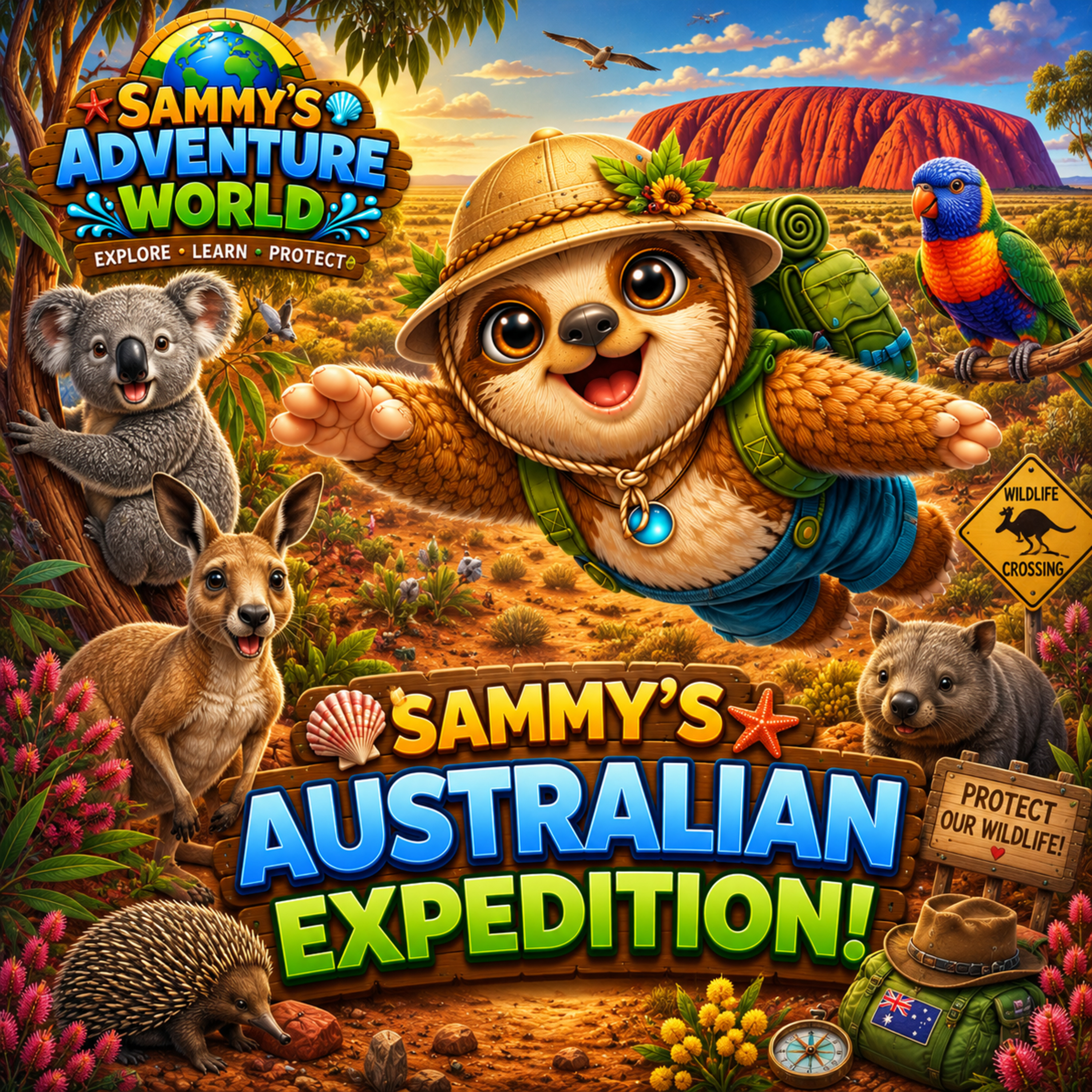 🐨🦘 Sammy's Australian Expedition 🦘🇦🇺 episode artwork