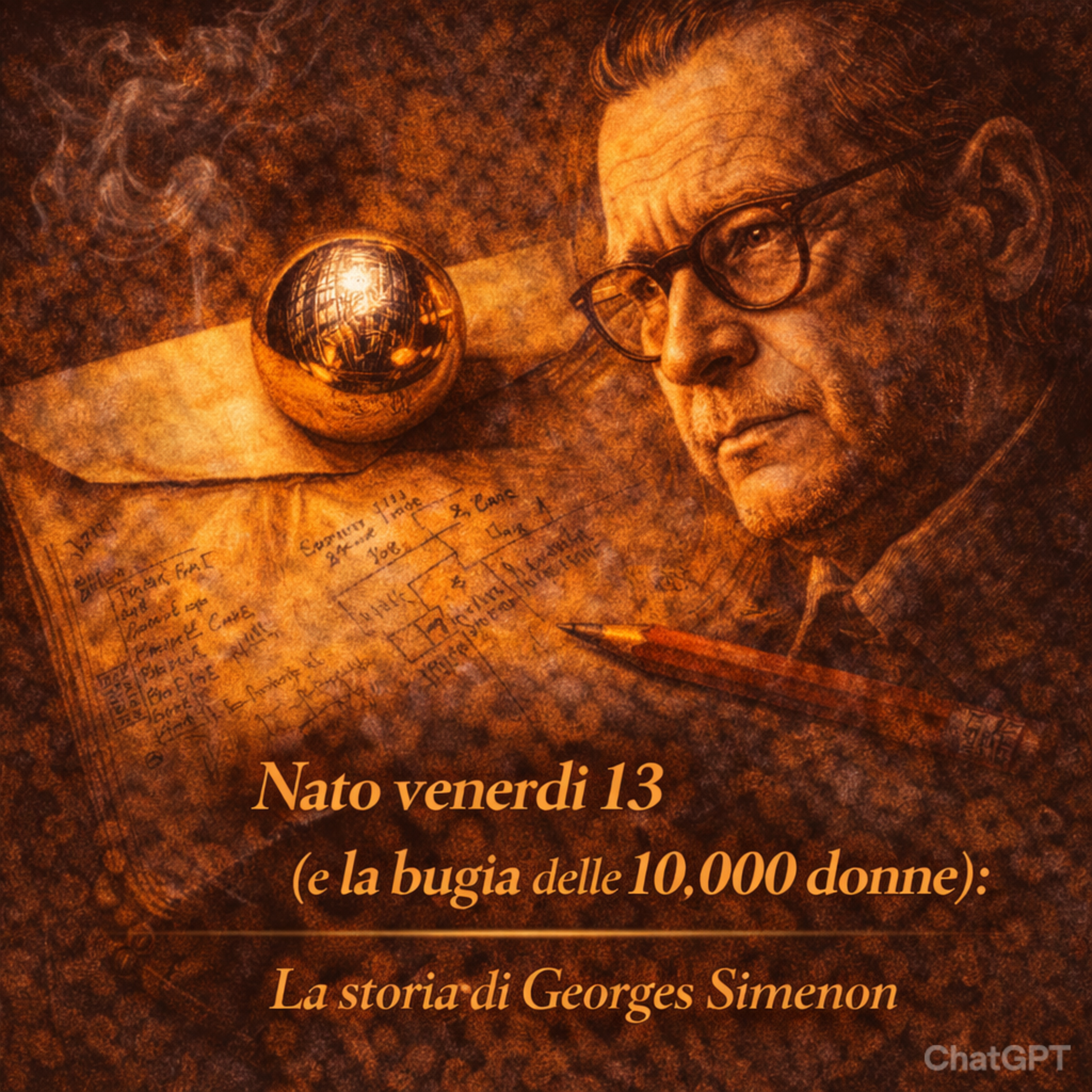 Nato venerdì 13 (e la bugia delle 10.000 donne): La storia di Georges Simenon episode artwork