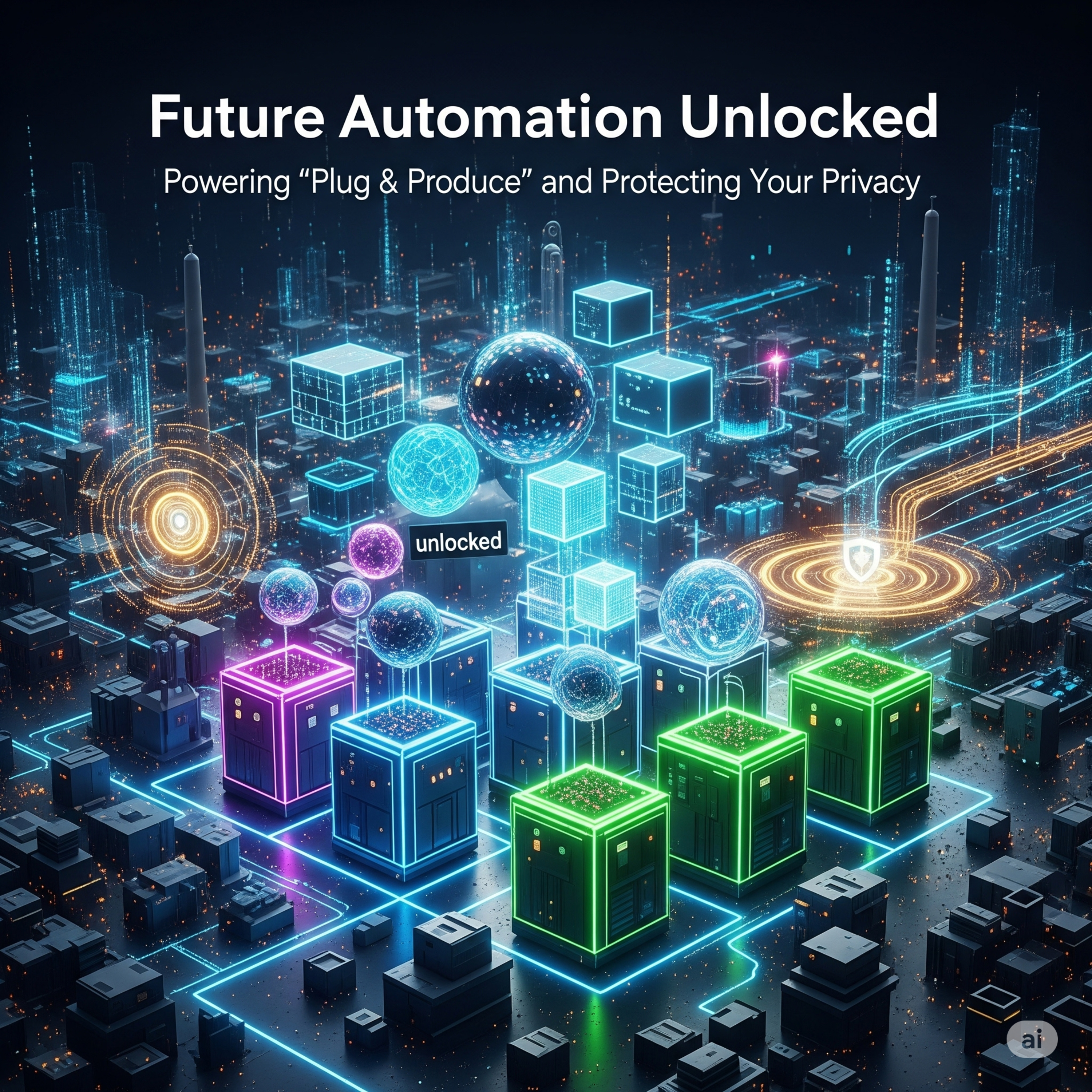 Future Automation Unlocked: Powering "Plug & Produce" and Protecting Your Privacy episode artwork