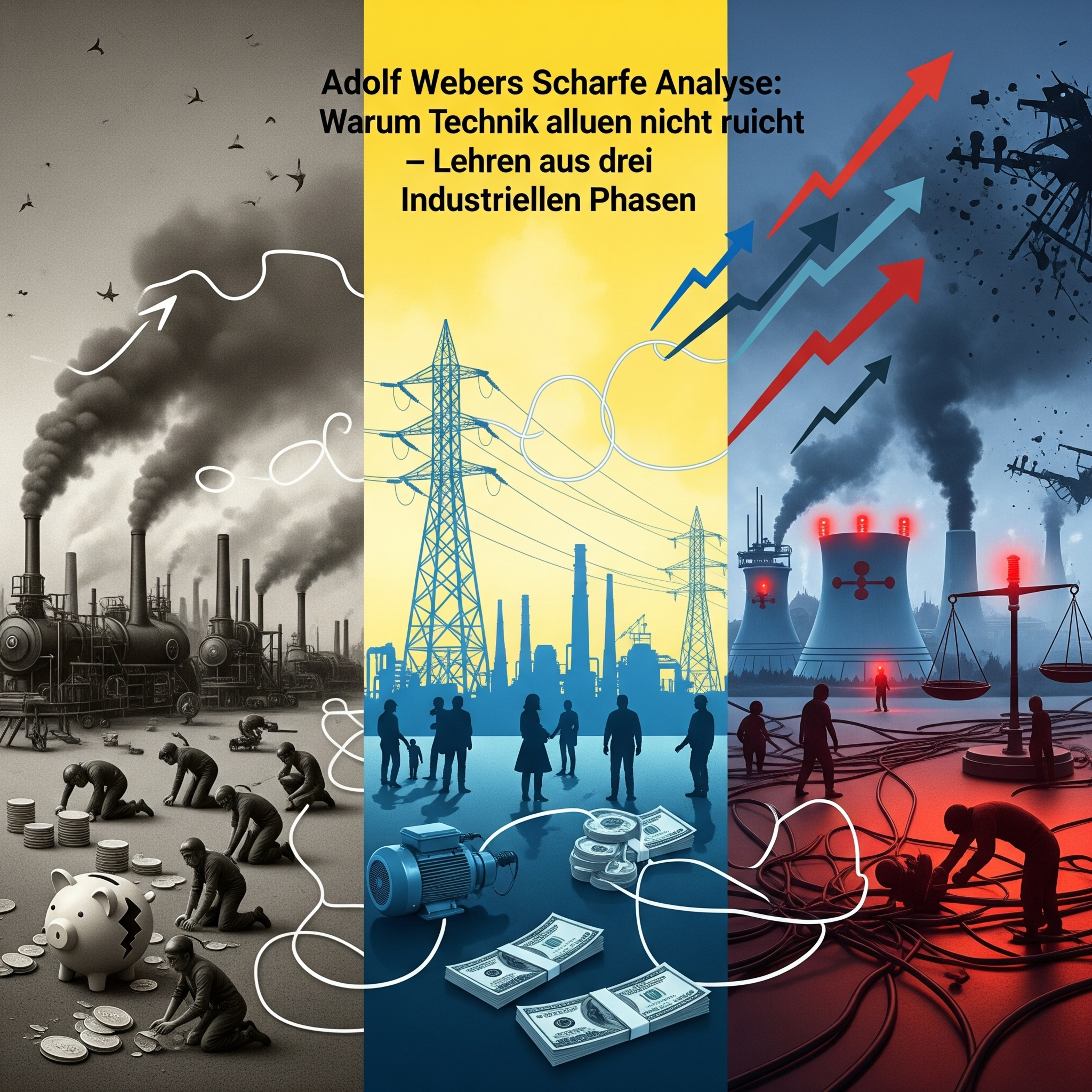 Adolf Webers Scharfe Analyse: Warum Technik allein nicht reicht – Lehren aus drei Industriellen Phasen episode artwork