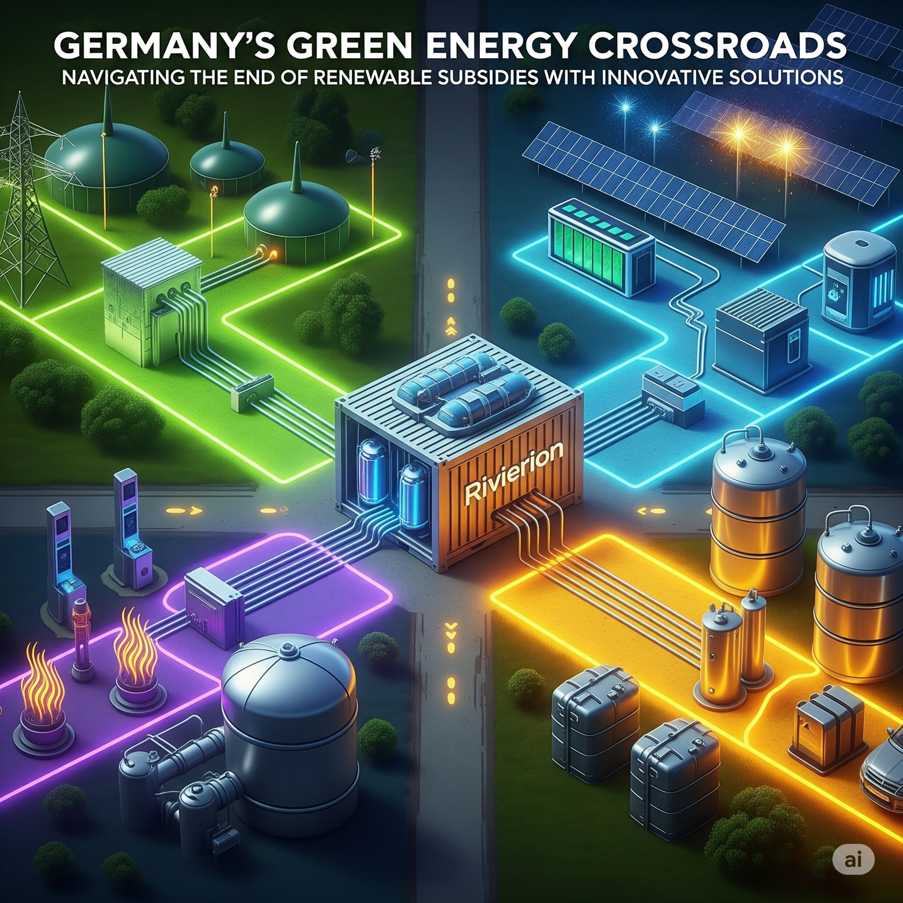 Germany's Green Energy Crossroads: Navigating the End of Renewable Subsidies with Innovative Solutions episode artwork