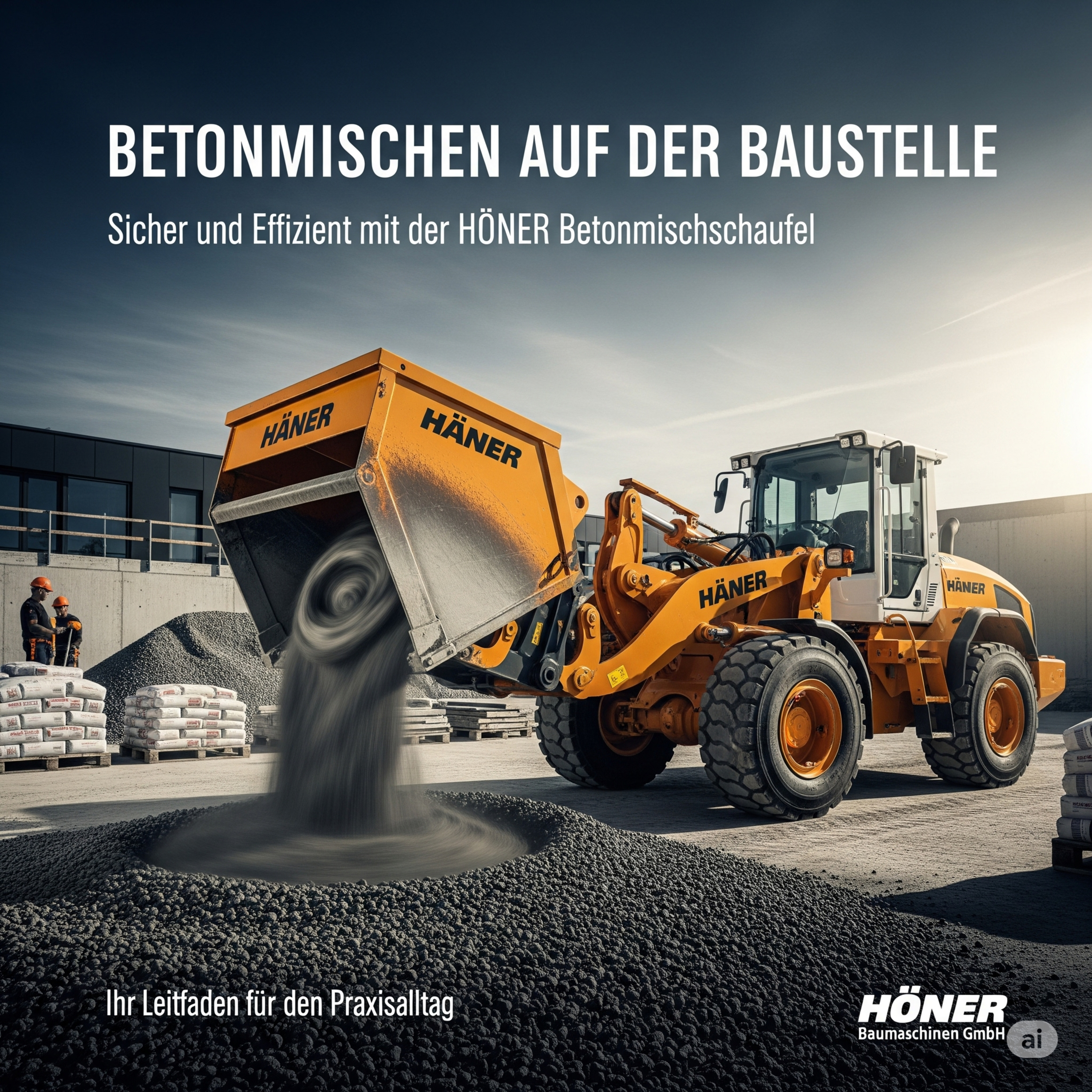 Betonmischen auf der Baustelle: Sicher und Effizient mit der HÄNER Betonmischschaufel – Ihr Leitfaden für den Praxisalltag episode artwork