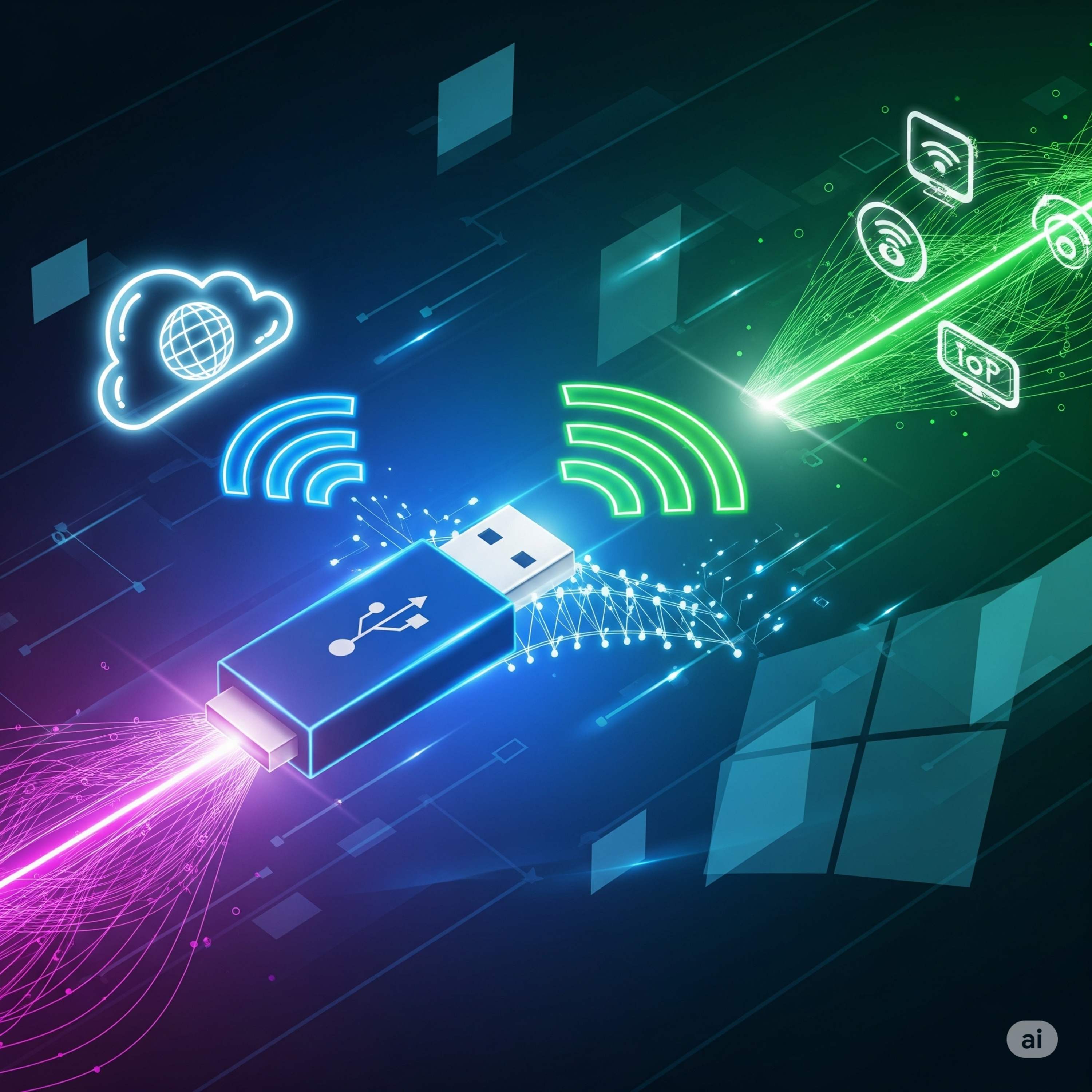 Zwei WLANs gleichzeitig in Windows 10: Die geniale USB-Stick-Lösung für IoT-Geräte ohne Internet-Unterbrechung episode artwork
