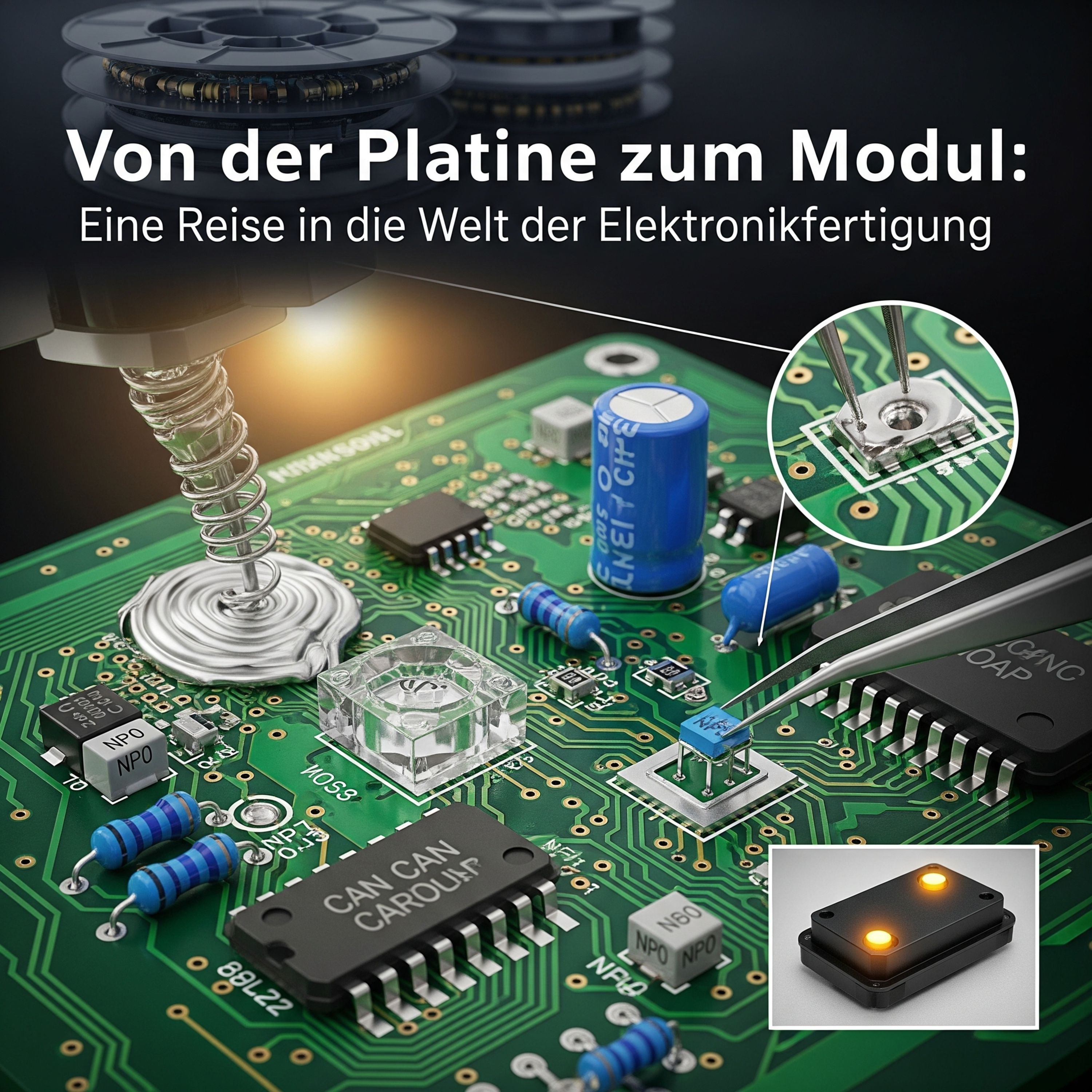Von der Platine zum Modul: Eine Reise in die Welt der Elektronikfertigung episode artwork