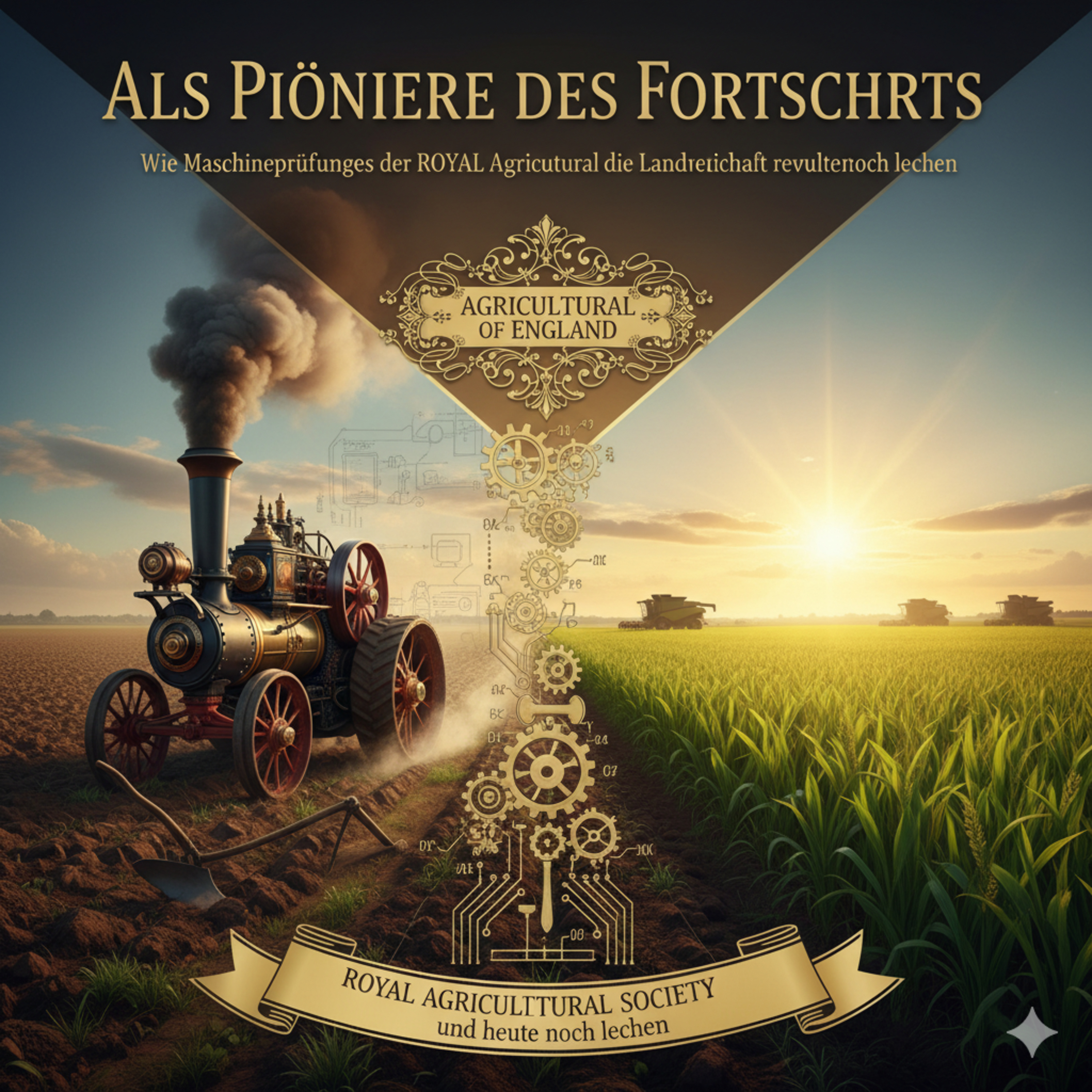 Als Pioniere des Fortschritts: Wie Maschinenprüfungen der Royal Agricultural Society die Landwirtschaft revolutionierten und uns heute noch lehren episode artwork