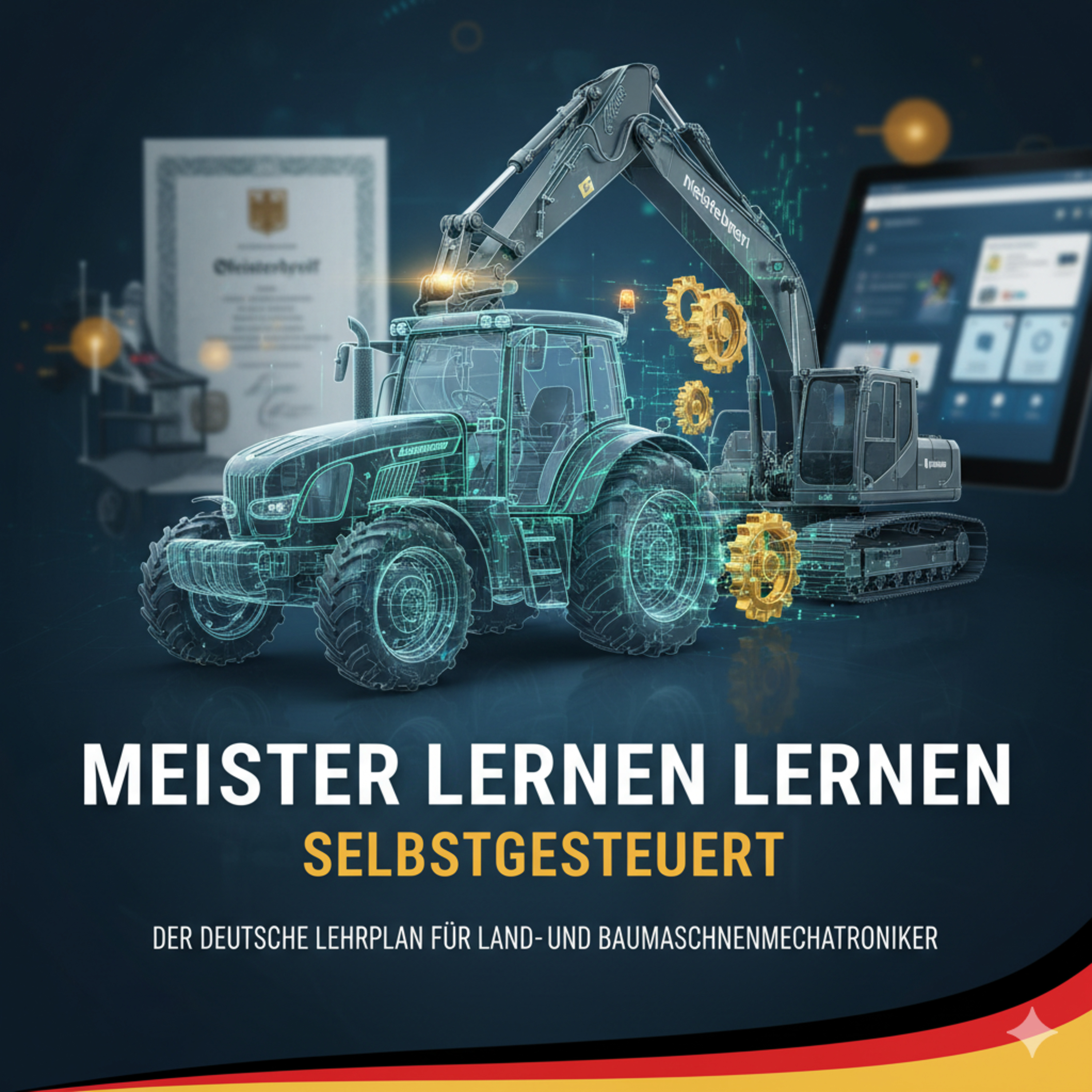 Meister lernen lernen: Selbstgesteuert durch den deutschen Lehrplan für Land- und Baumaschinenmechatroniker episode artwork