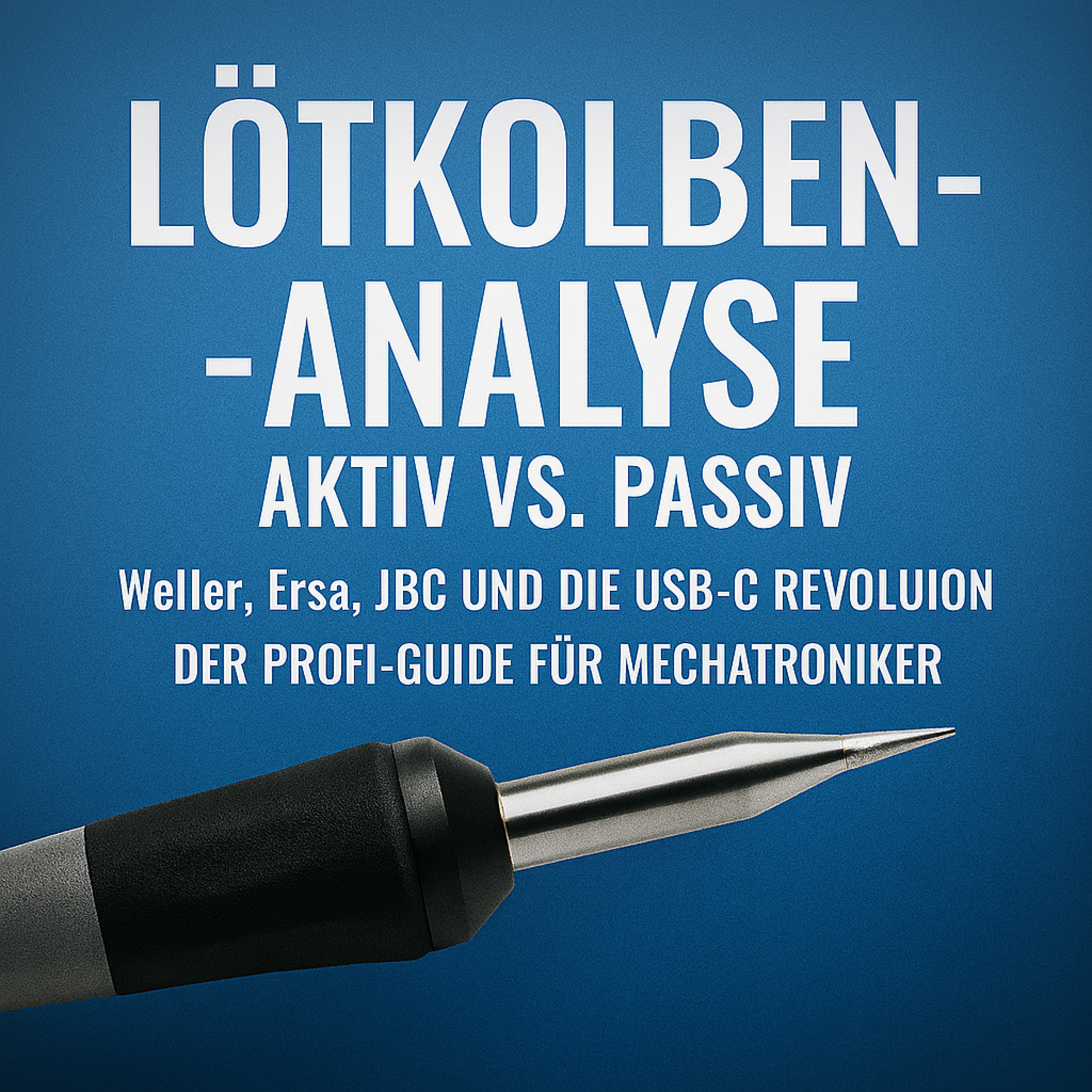 Lötkolben-Analyse: Aktiv vs. Passiv, Weller, Ersa, JBC und die USB-C Revolution – Der Profi-Guide für Mechatroniker episode artwork