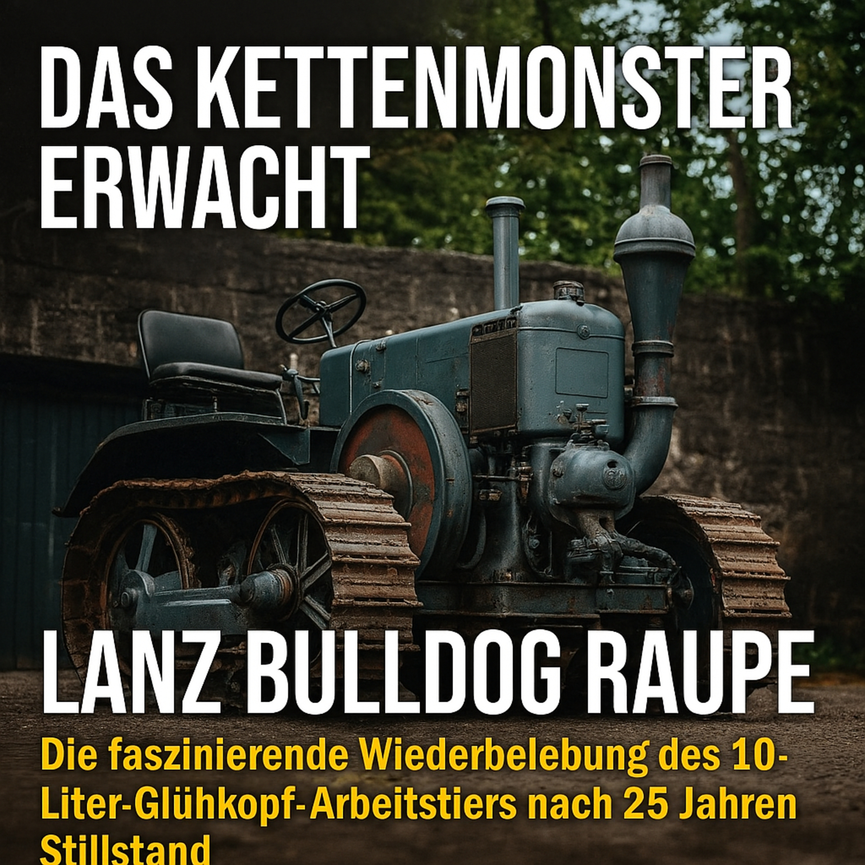 Das Kettenmonster erwacht: Lanz Bulldog Raupe – Die faszinierende Wiederbelebung des 10-Liter-Glühkopf-Arbeitstiers nach 25 Jahren Stillstand episode artwork