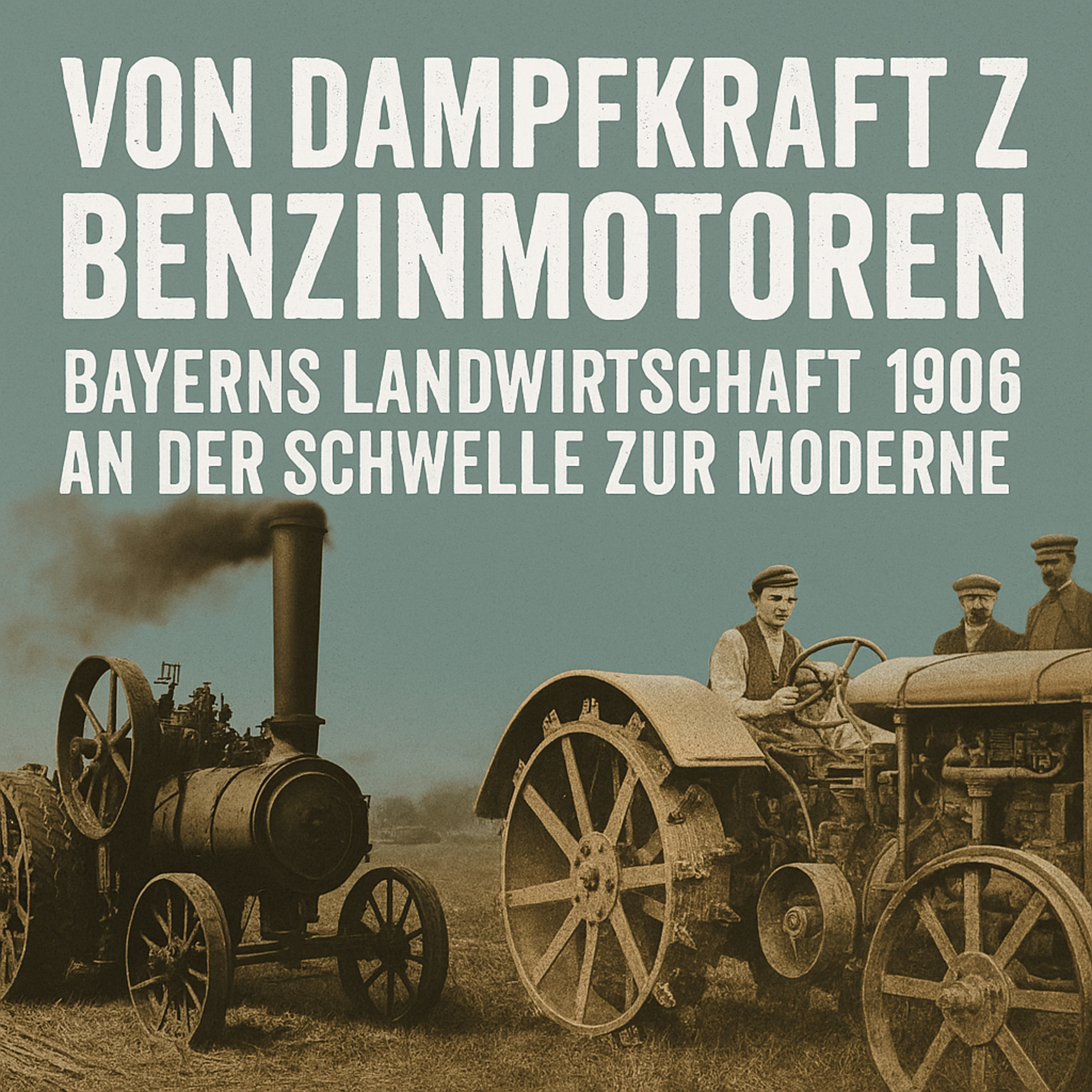 Von Dampfkraft zu Benzinmotoren: Bayerns Landwirtschaft 1906 an der Schwelle zur Moderne episode artwork