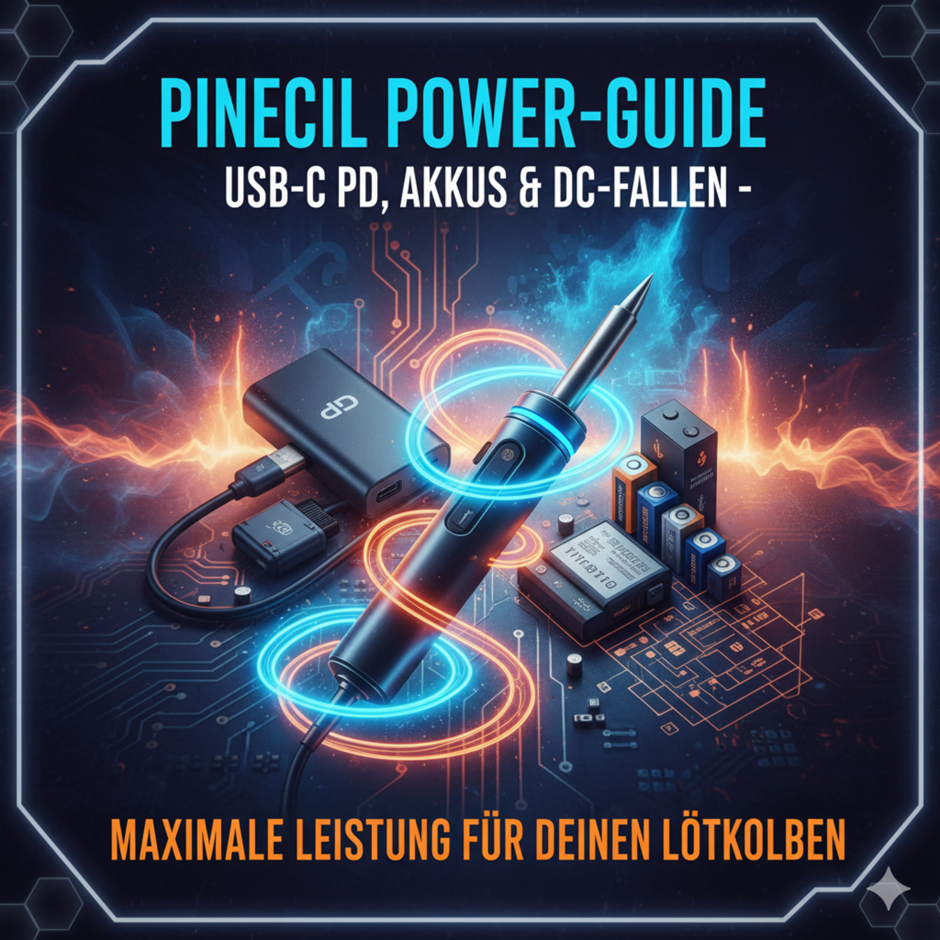 Pinecil Power-Guide: USB-C PD, Akkus & DC-Fallen – Maximale Leistung für deinen Lötkolben episode artwork