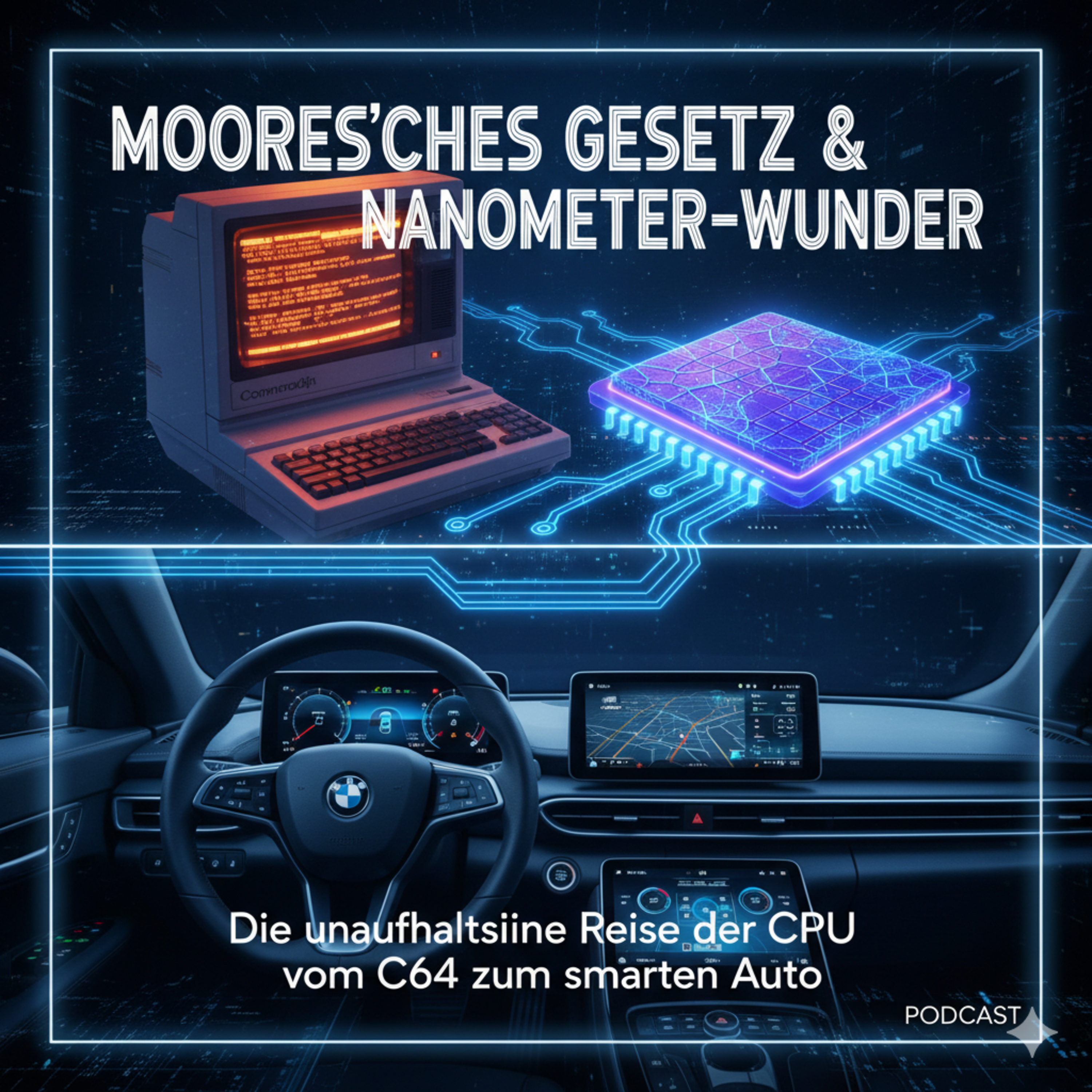 Moore'sches Gesetz und Nanometer-Wunder: Die unaufhaltsame Reise der CPU vom C64 zum smarten Auto episode artwork