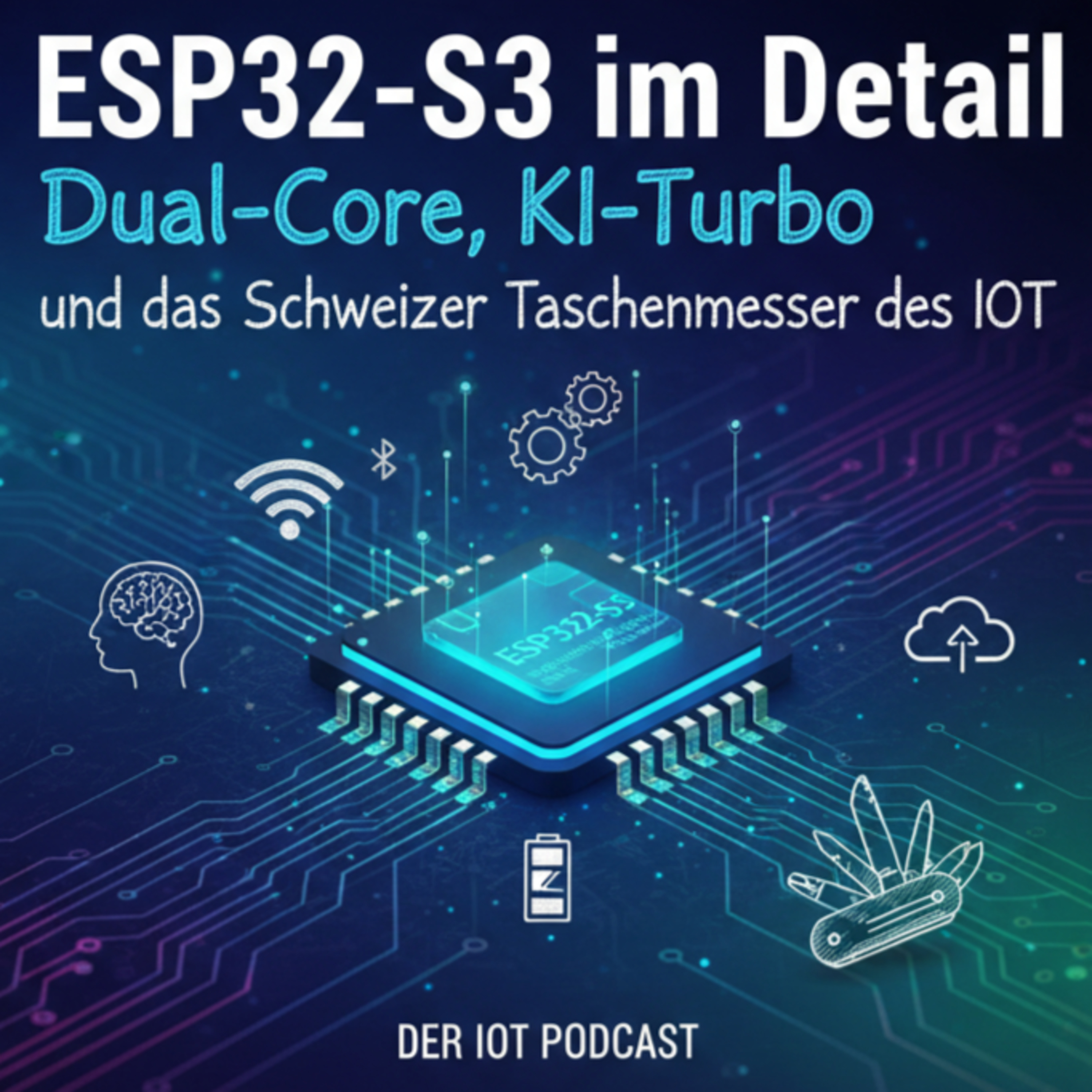 ESP32-S3 im Detail: Dual-Core, KI-Turbo und das Schweizer Taschenmesser des IoT episode artwork