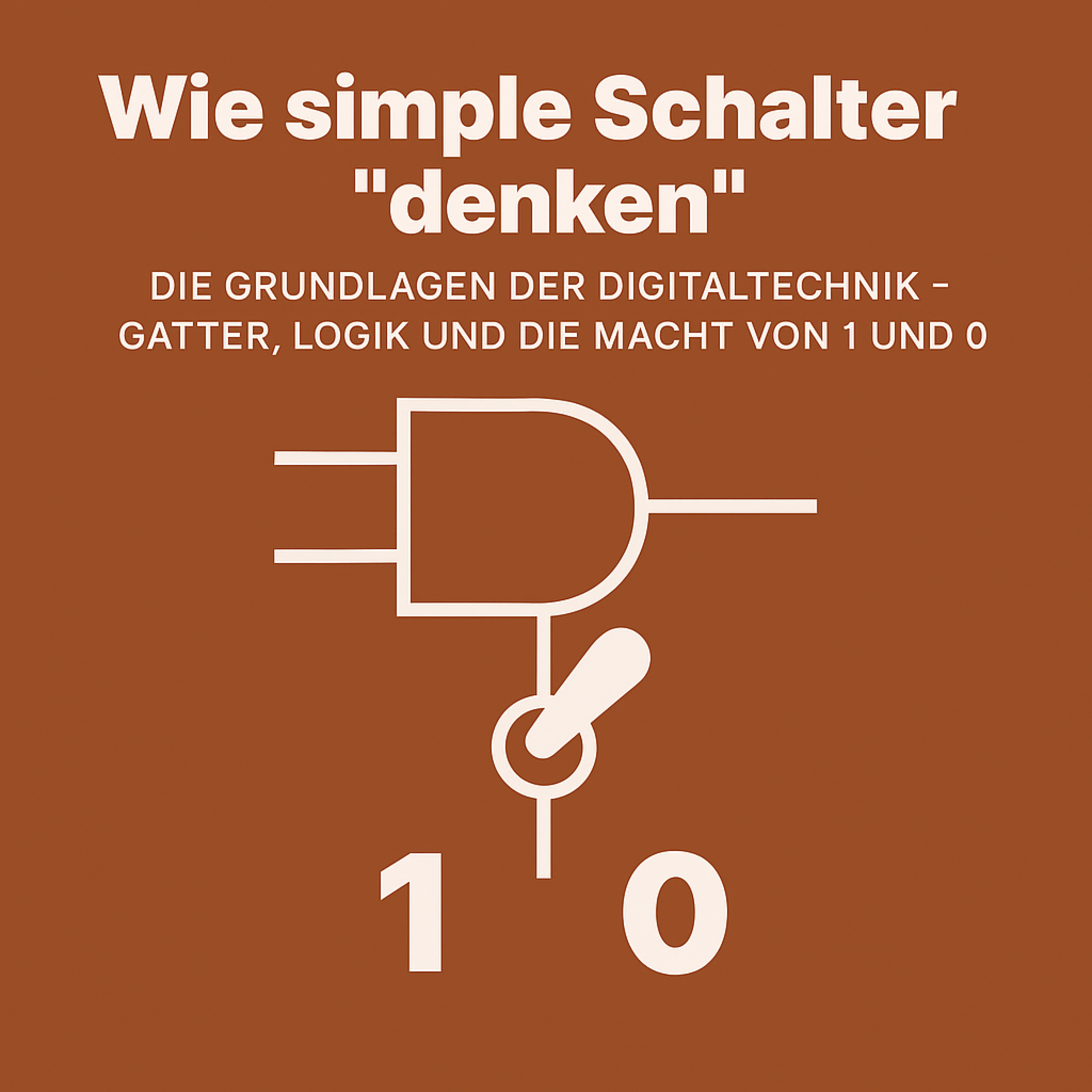 Wie simple Schalter "denken": Die Grundlagen der Digitaltechnik – Gatter, Logik und die Macht von 1 und 0 episode artwork