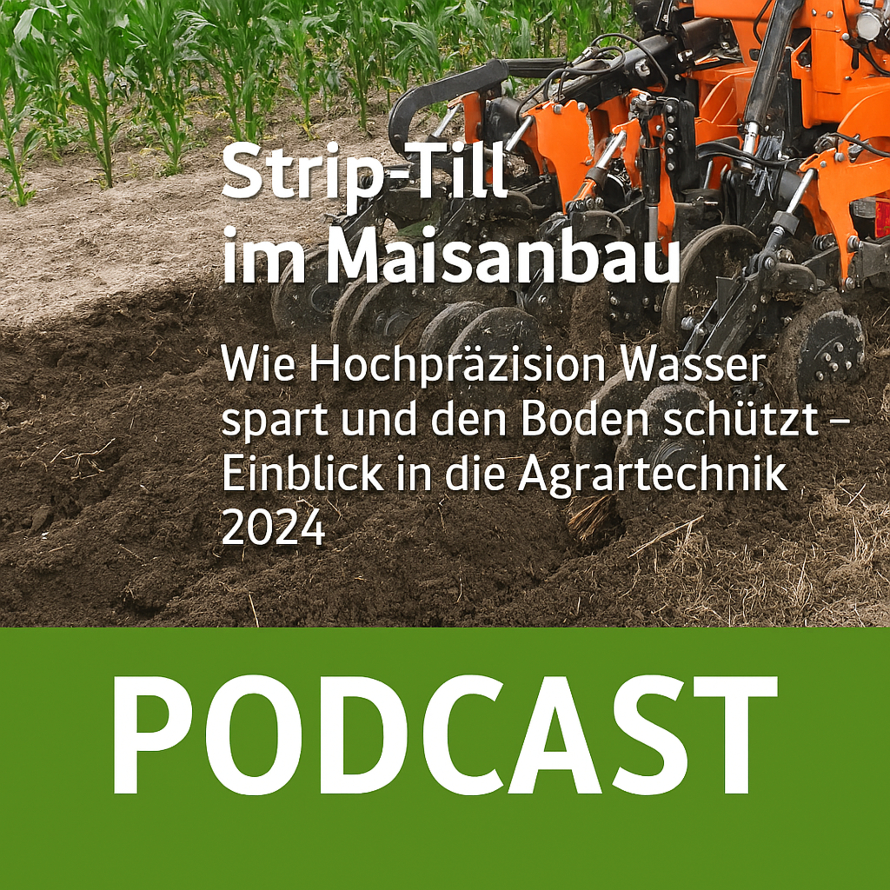Strip-Till im Maisanbau: Wie Hochpräzision Wasser spart und den Boden schützt – Einblick in die Agrartechnik 2024 episode artwork