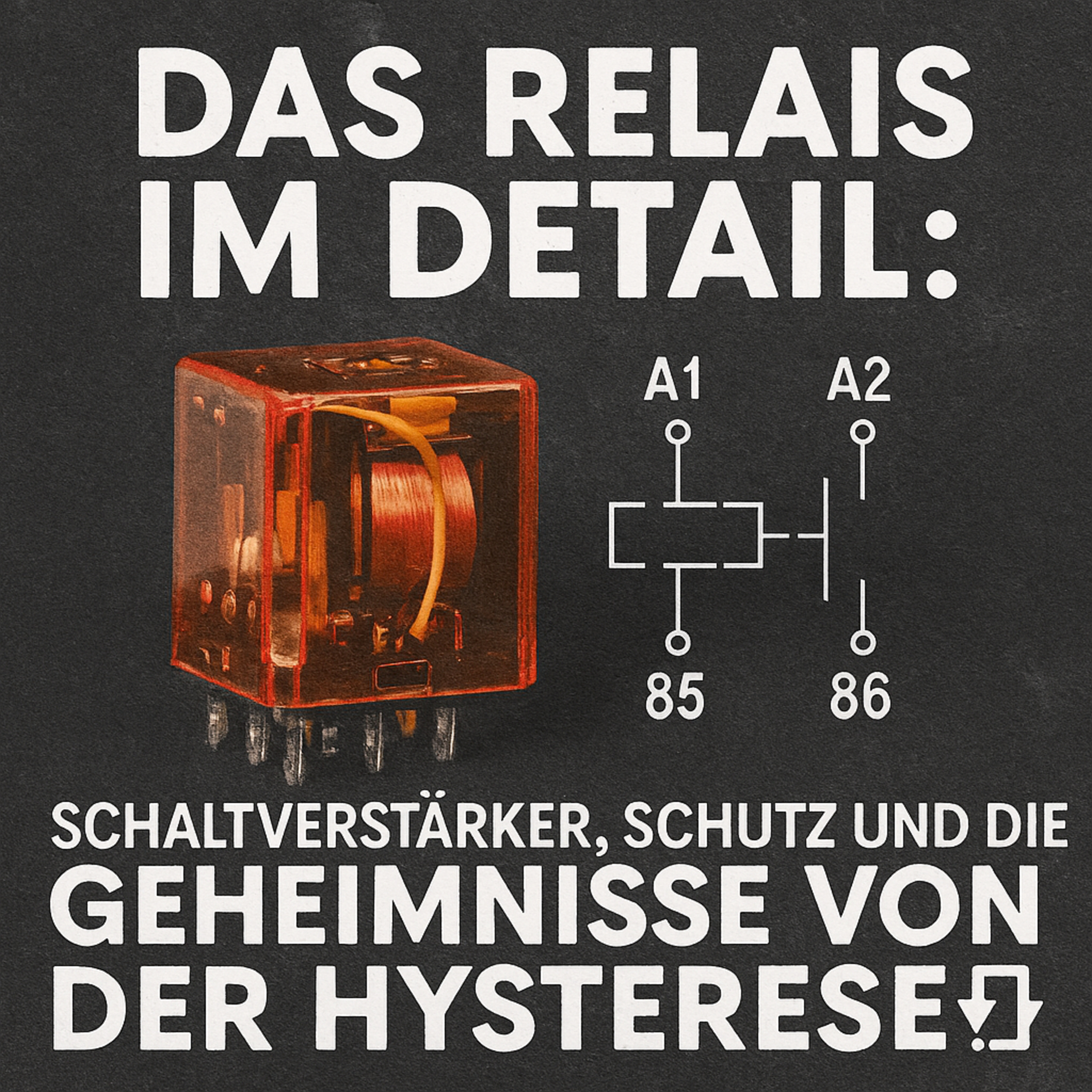 Das Relais im Detail: Schaltverstärker, Schutz und die Geheimnisse von A1/A2, 85/86 und der Hysterese episode artwork