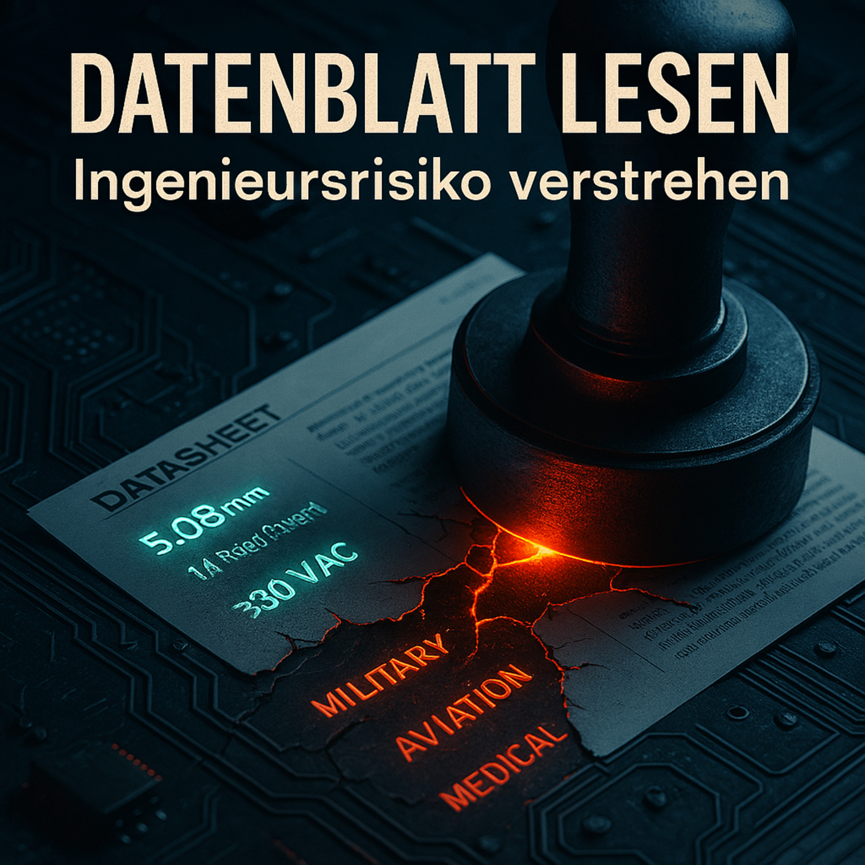 Datenblatt lesen Ingenieursrisiko verstehen episode artwork