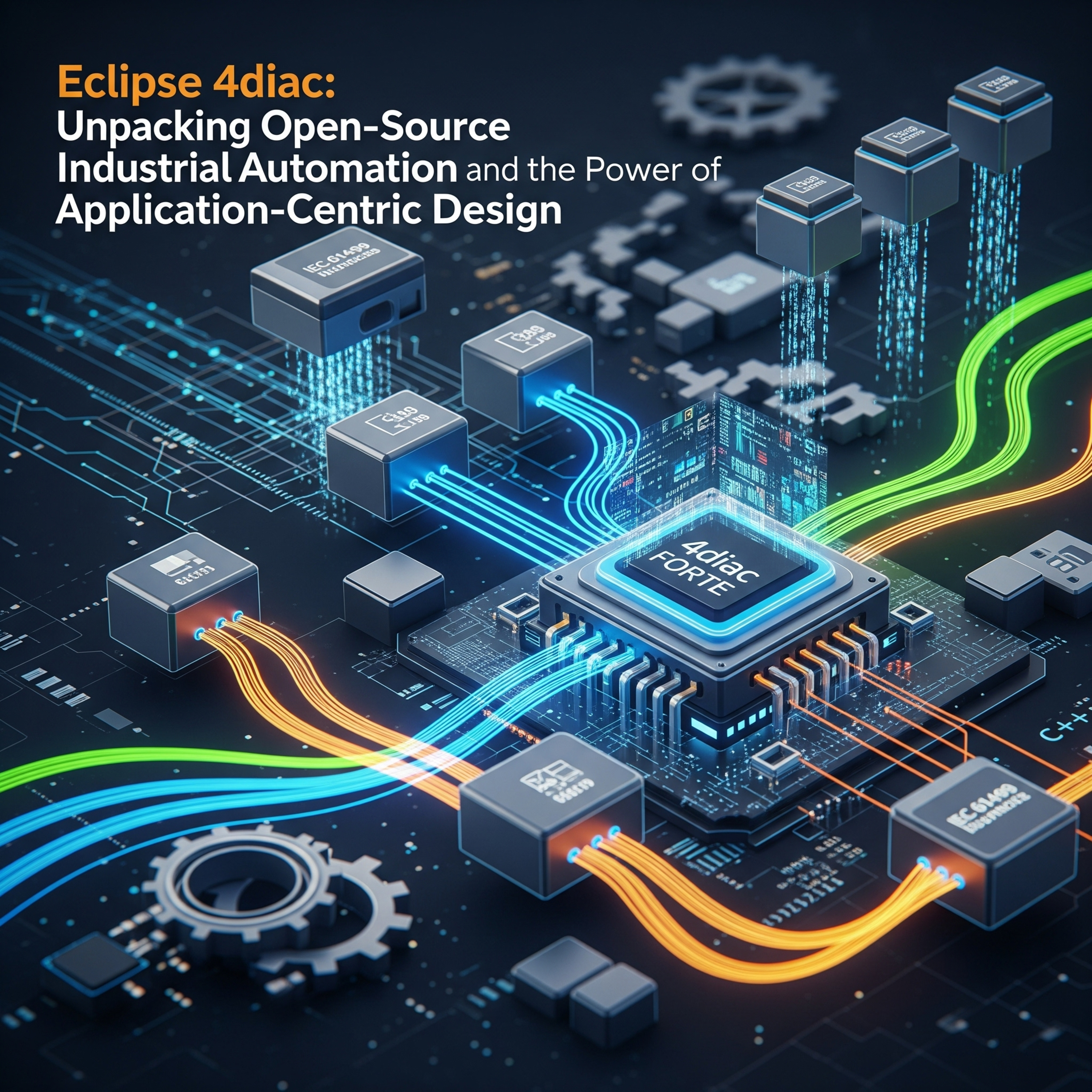 Eclipse 4diac: Unpacking Open-Source Industrial Automation and the Power of Application-Centric Design episode artwork
