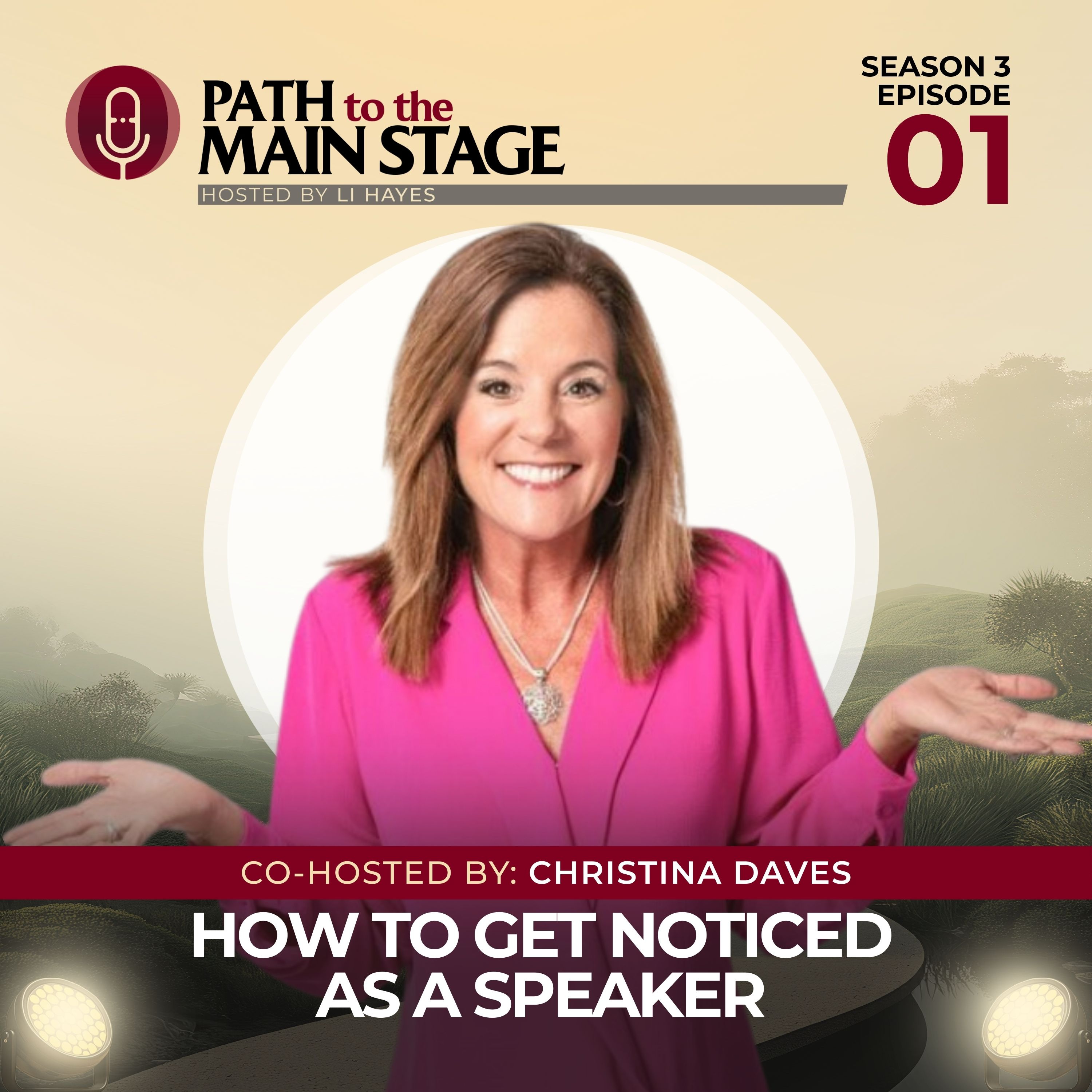 S3 Ep 01: How To Get Noticed as a Speaker episode artwork