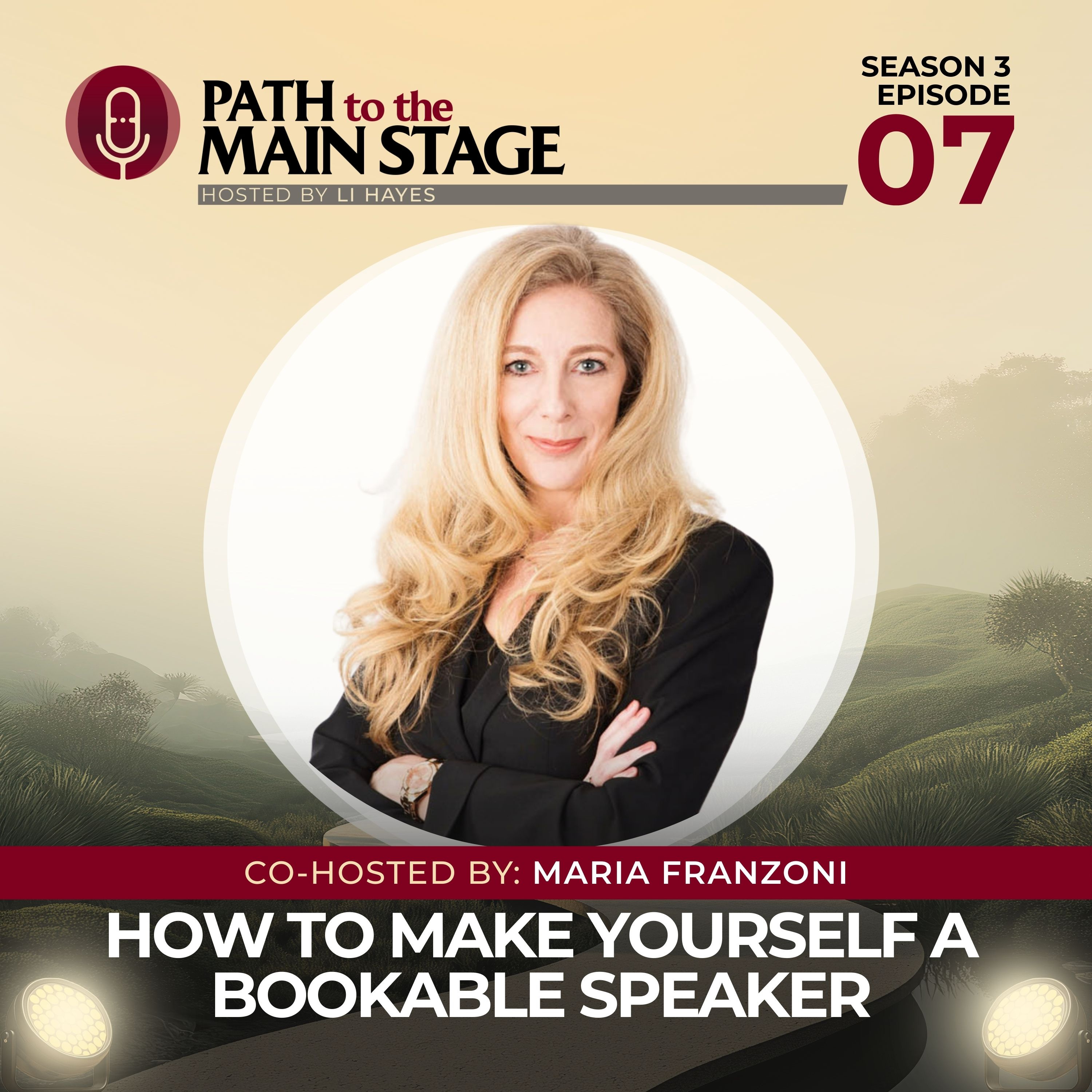 S3 Ep 07: How To Make Yourself a Bookable Speaker episode artwork