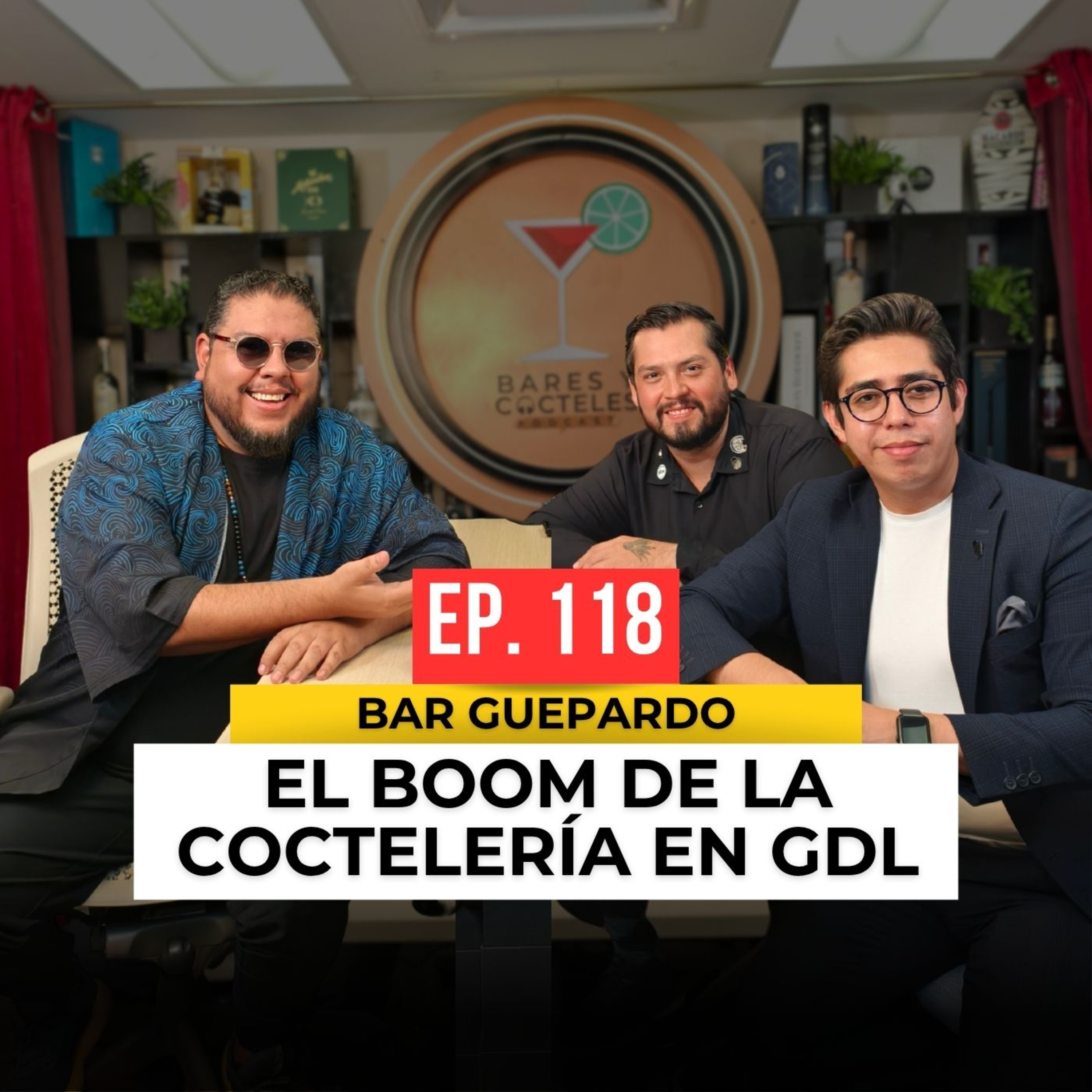 Episodio 118: Yancarlo y Paleo | GUEPARDO el high volume bar de Guadalajara. episode artwork