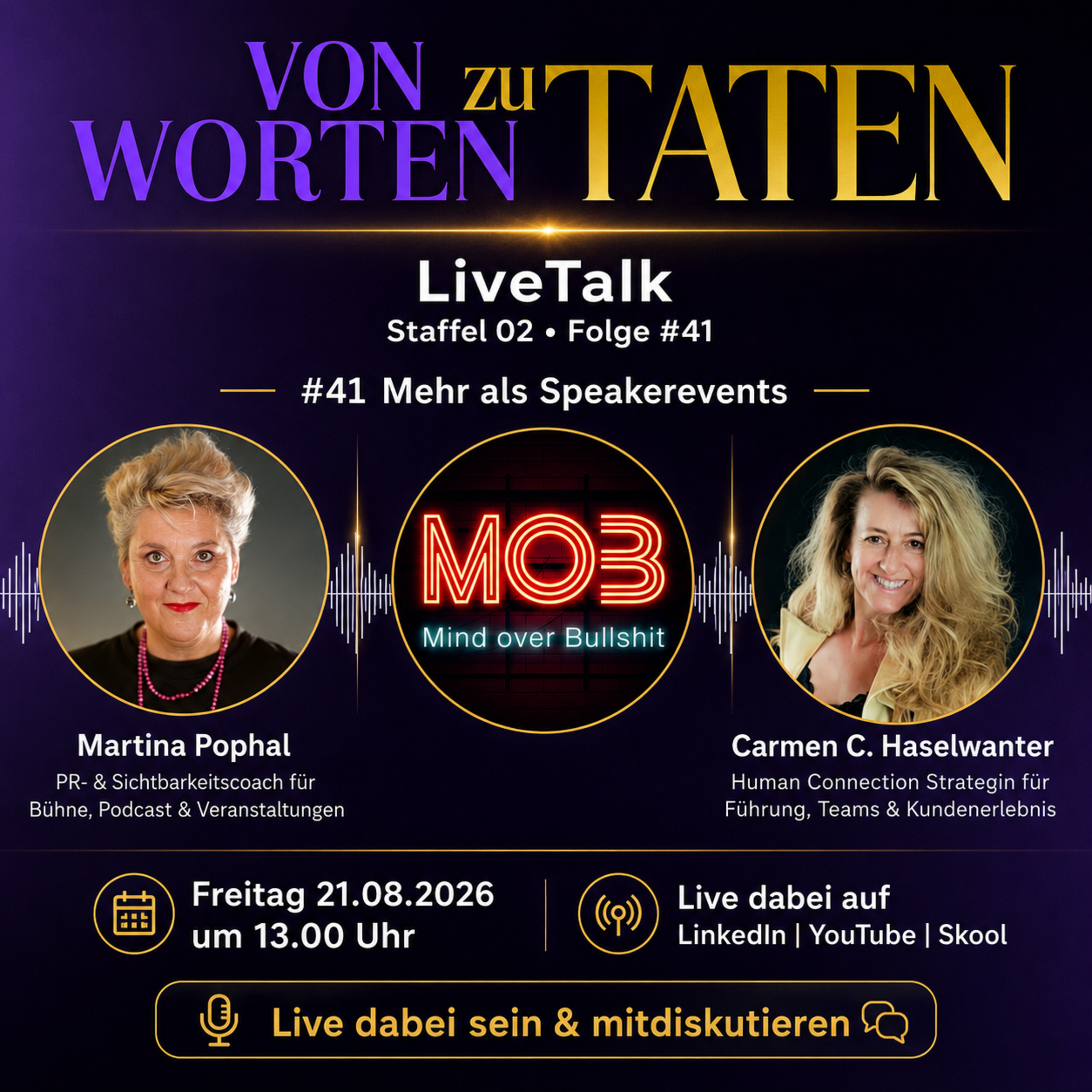 #81.5 MOB_Special der MOB zu Gast bei "Von Worten zu Taten"  episode artwork