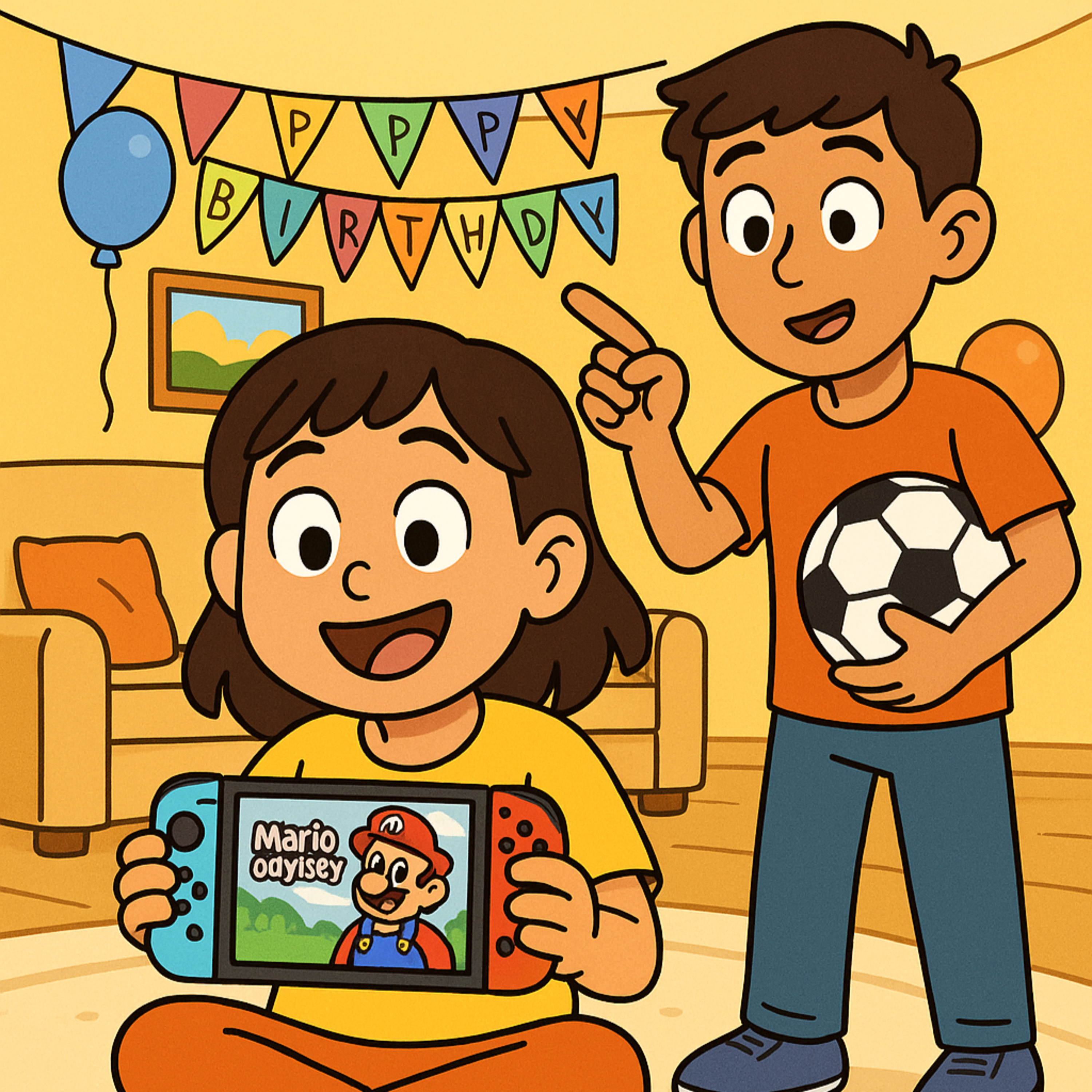 🎮 Daon’s Birthday Game Dilemma 🎈