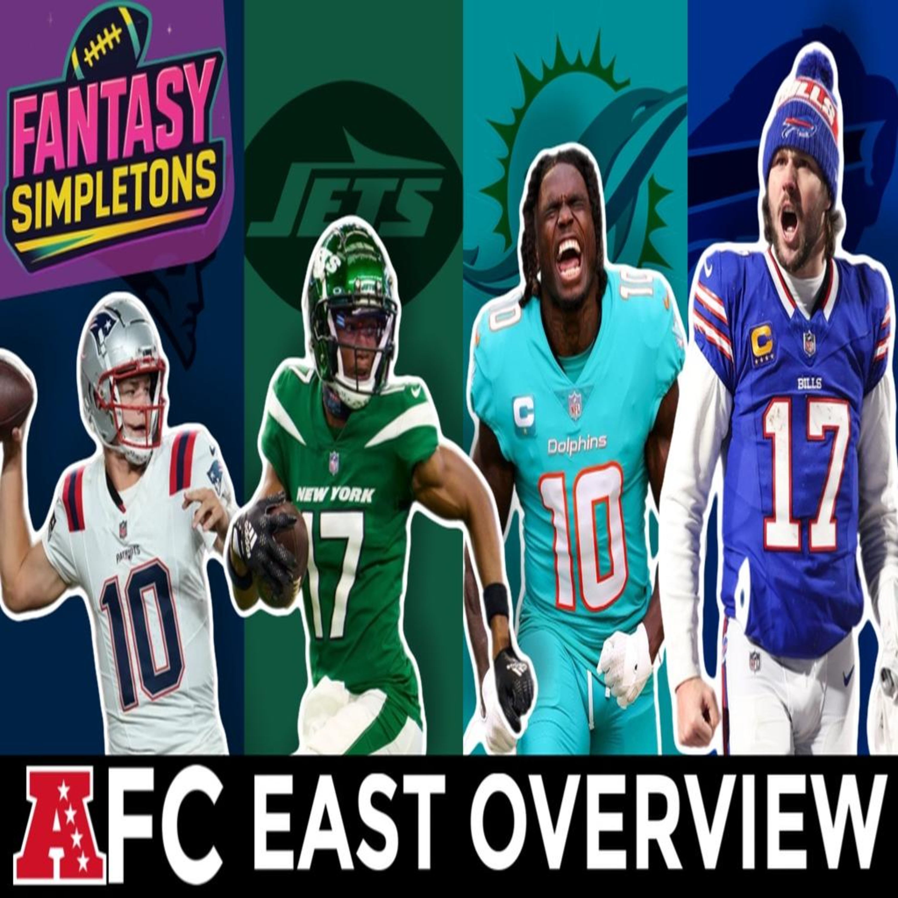 AFC East Division Overview | Fantasy Football 2025 episode artwork