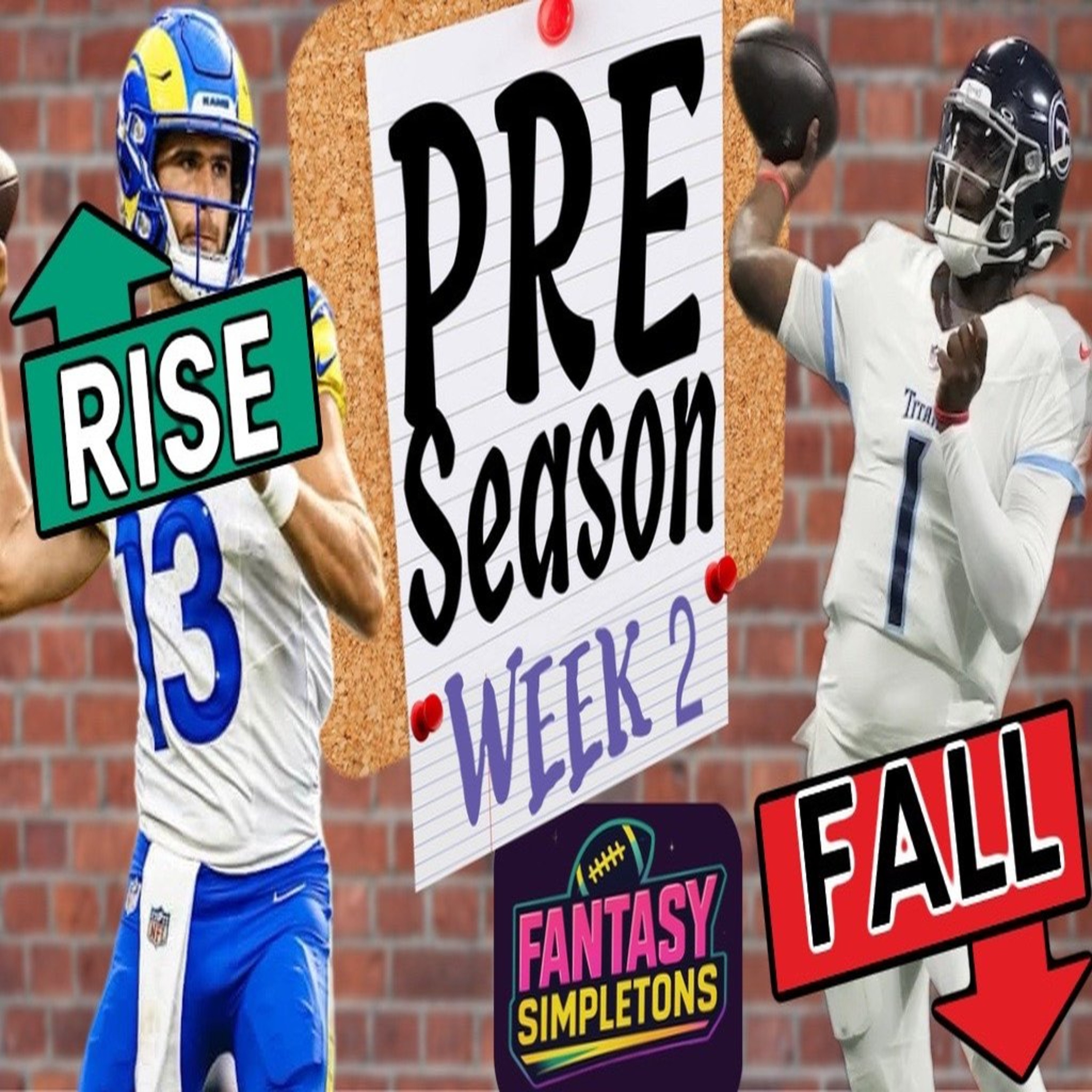 10 Biggest Takeaways from NFL Preseason Week 2 | Fantasy Football 2025 episode artwork