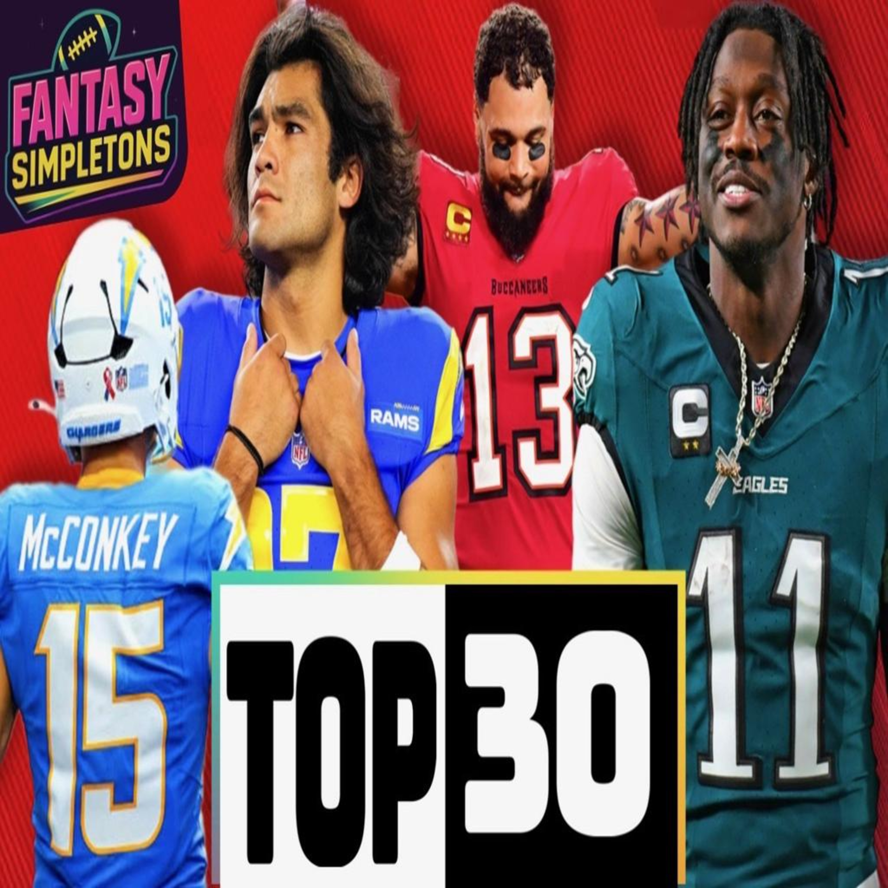 WR Rankings: Top 30 Wide Receivers For Fantasy Football (2025) episode artwork