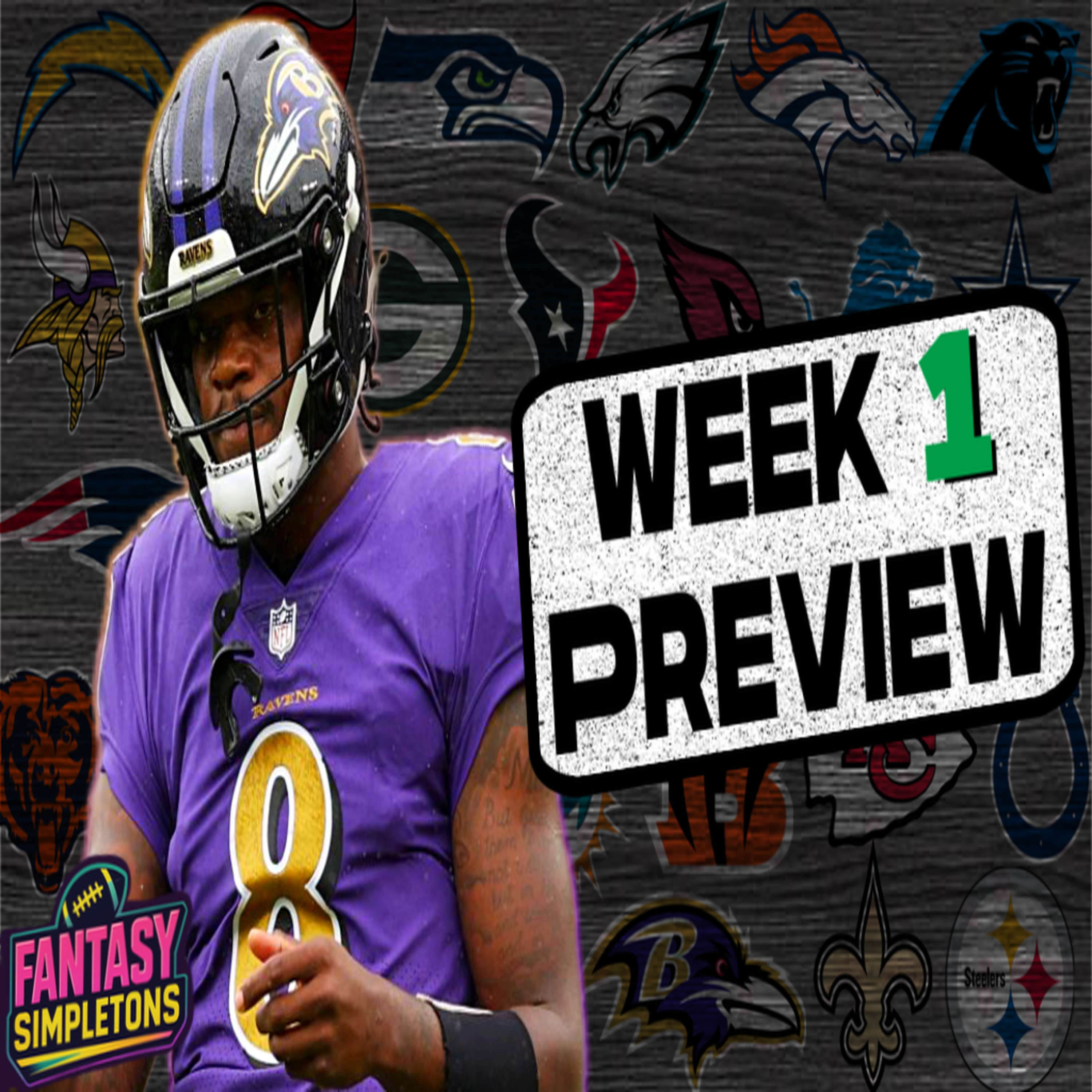 Week 1 Fantasy Football Start & Sit Guide for EVERY Game (2025) episode artwork