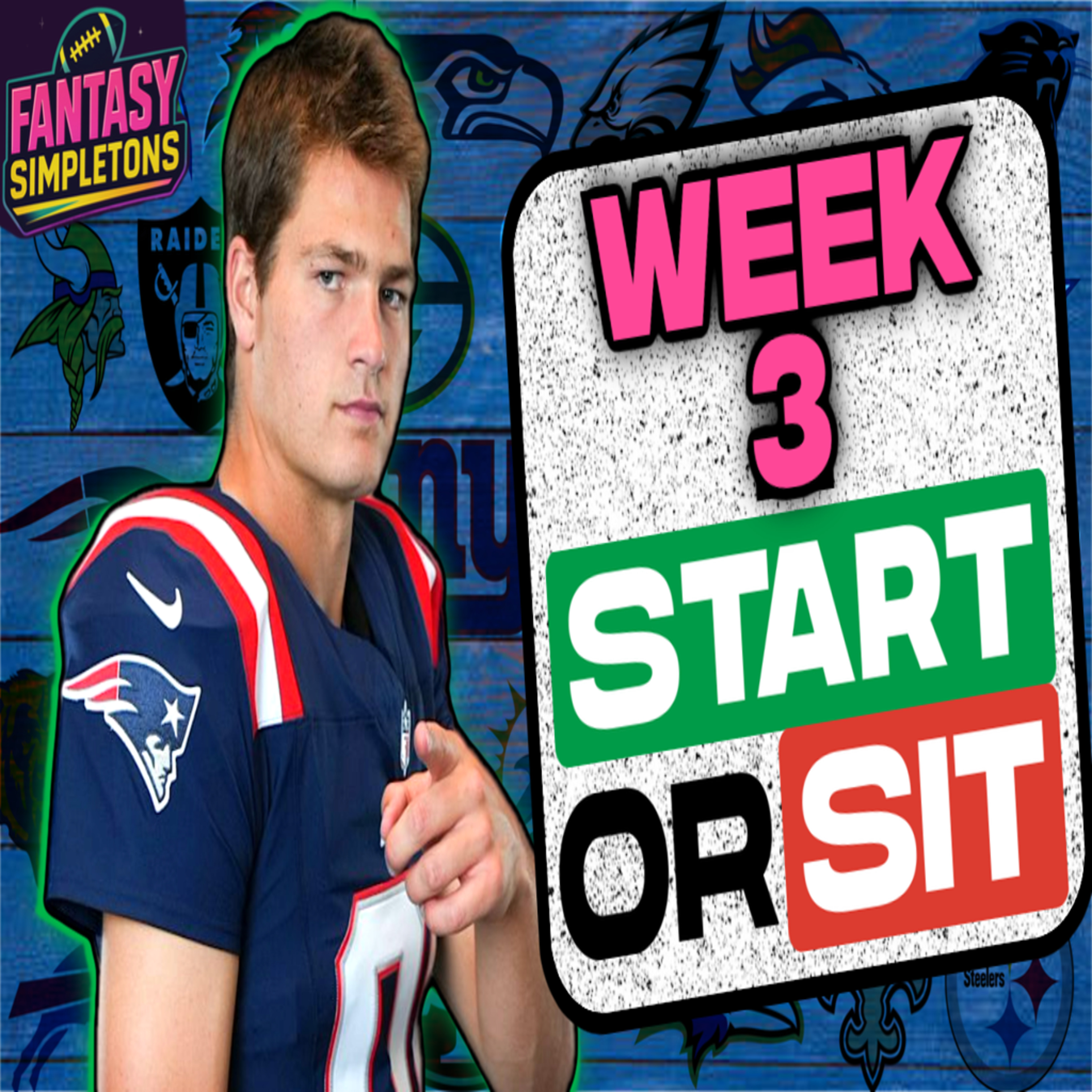 Week 3 Start & Sit for EVERY Game! Fantasy Football (2025) episode artwork